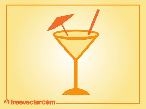 Summer Cocktail Free Vector