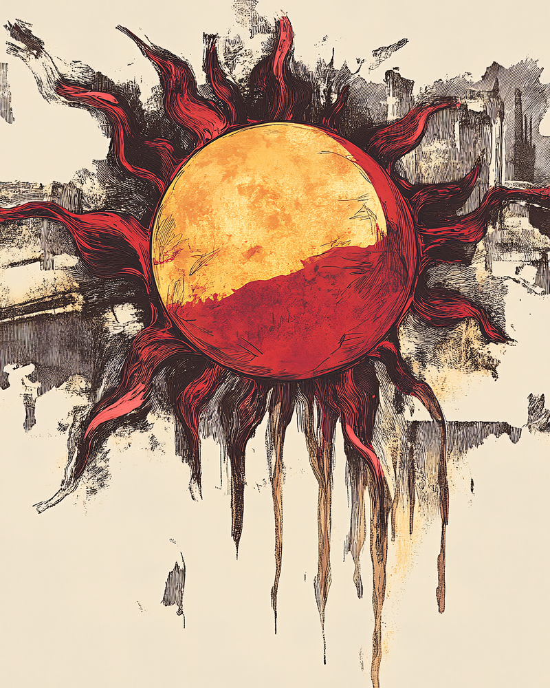 Sunburst Abstract