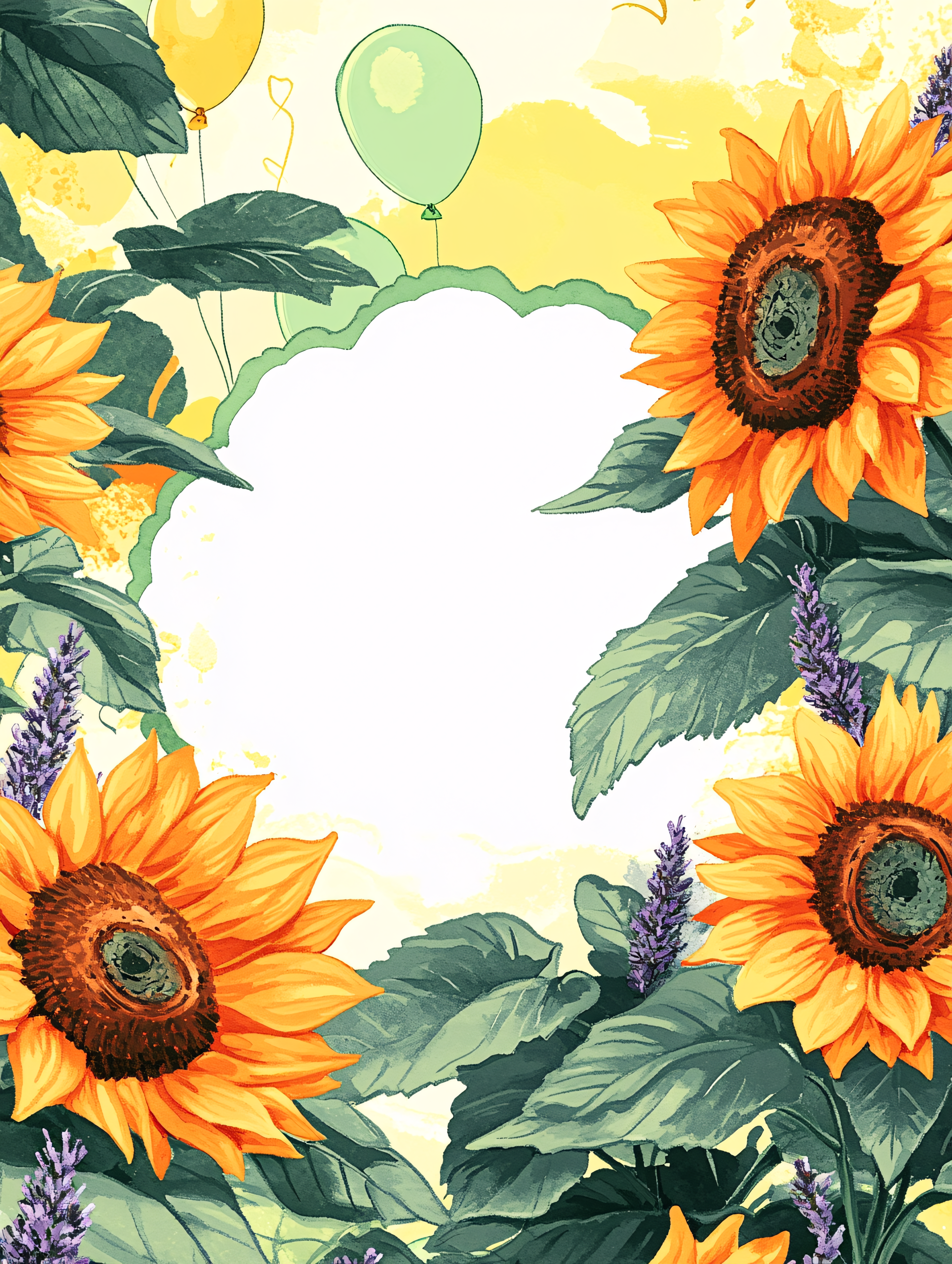 Sunflower Frame