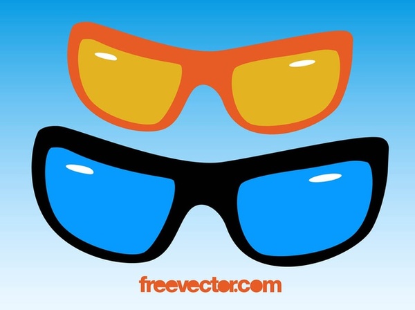 Sunglasses Clip Art Free Vector