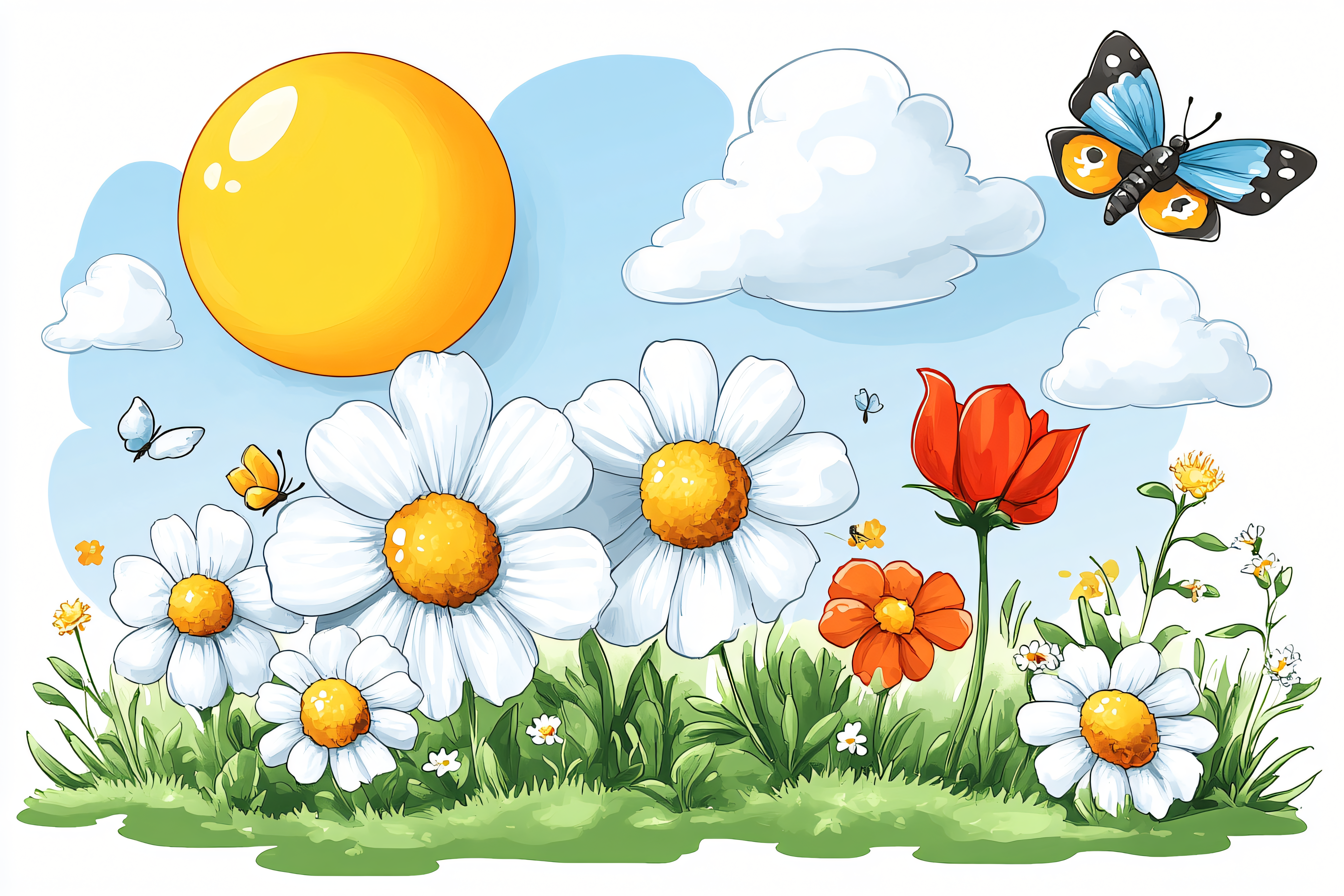Sunny Day Meadow