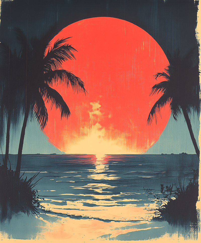 Sunset Palms