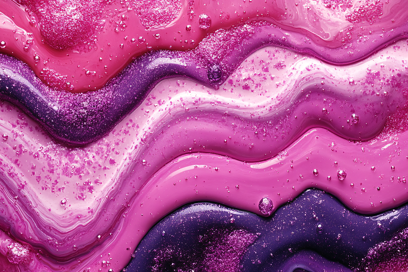 Swirling Pink and Purple Abstract Texture