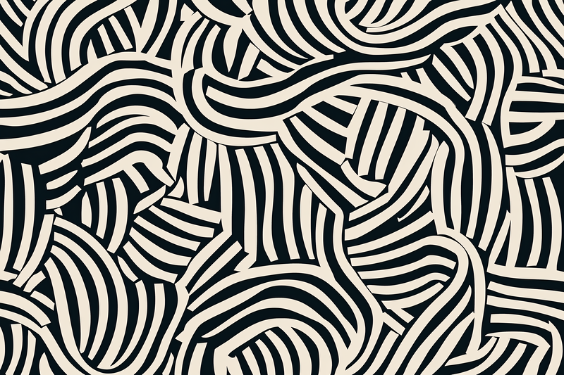 Swirling Striped Pattern