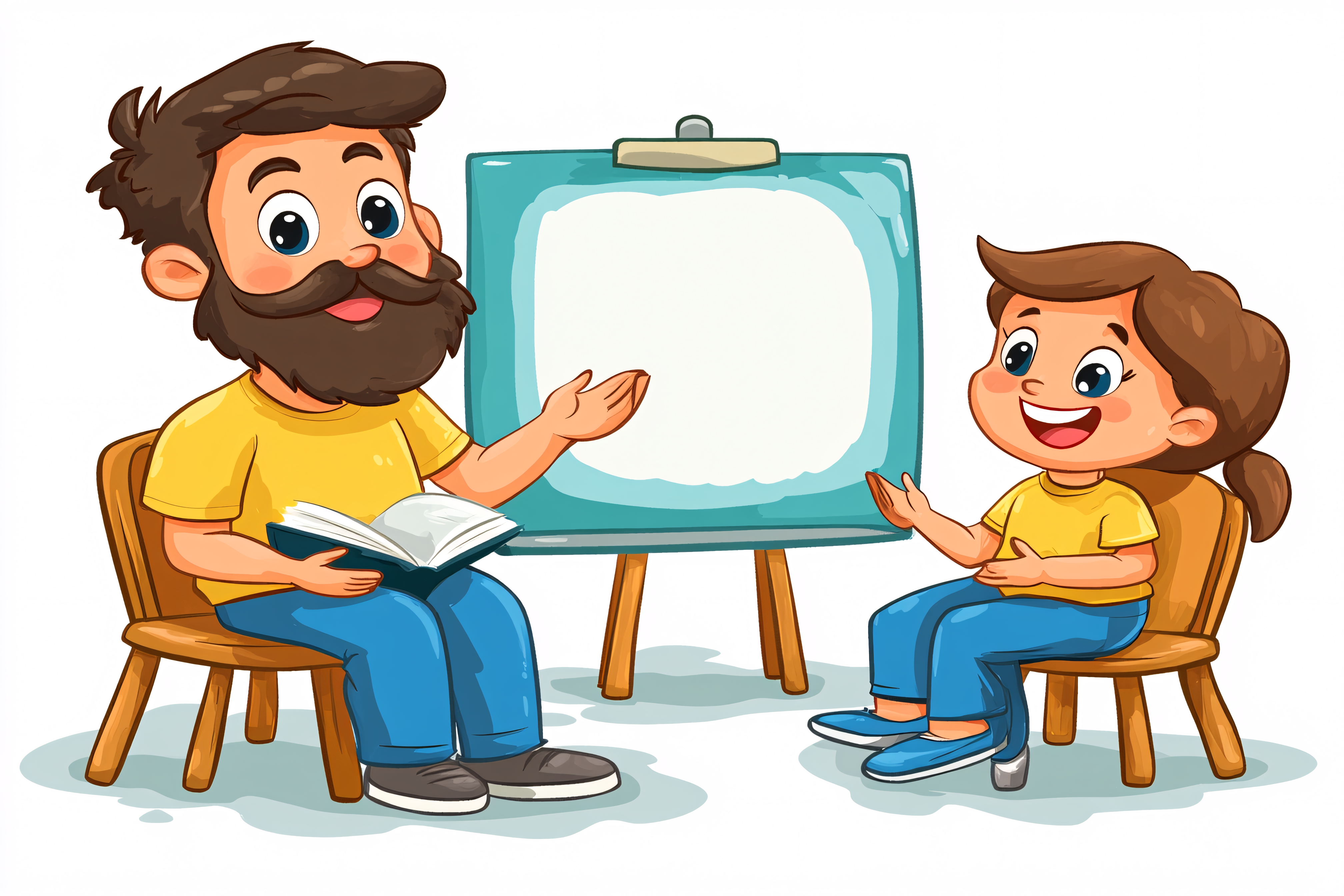 Teacher Explaining to Student
