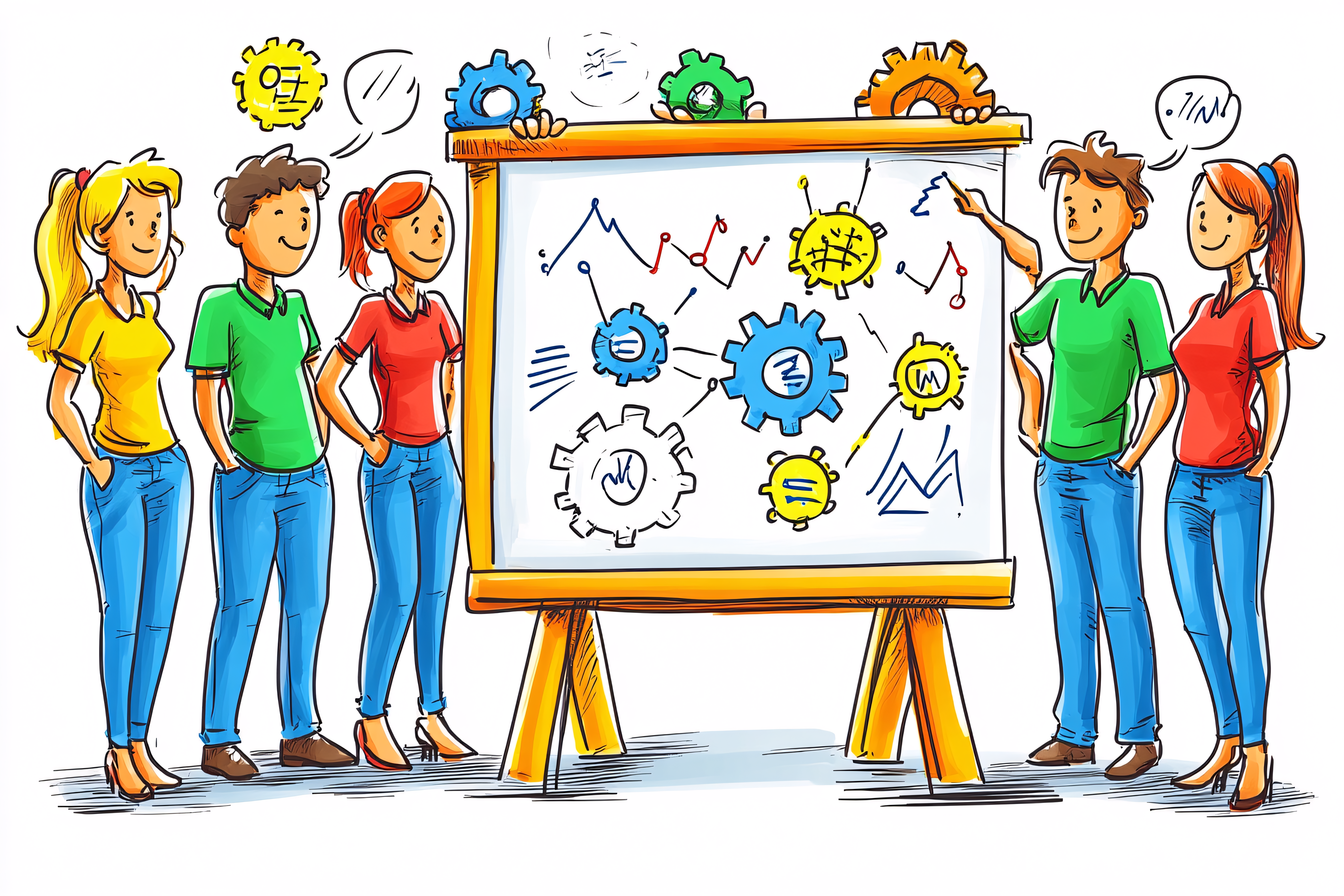 Team Collaboration and Strategy Presentation