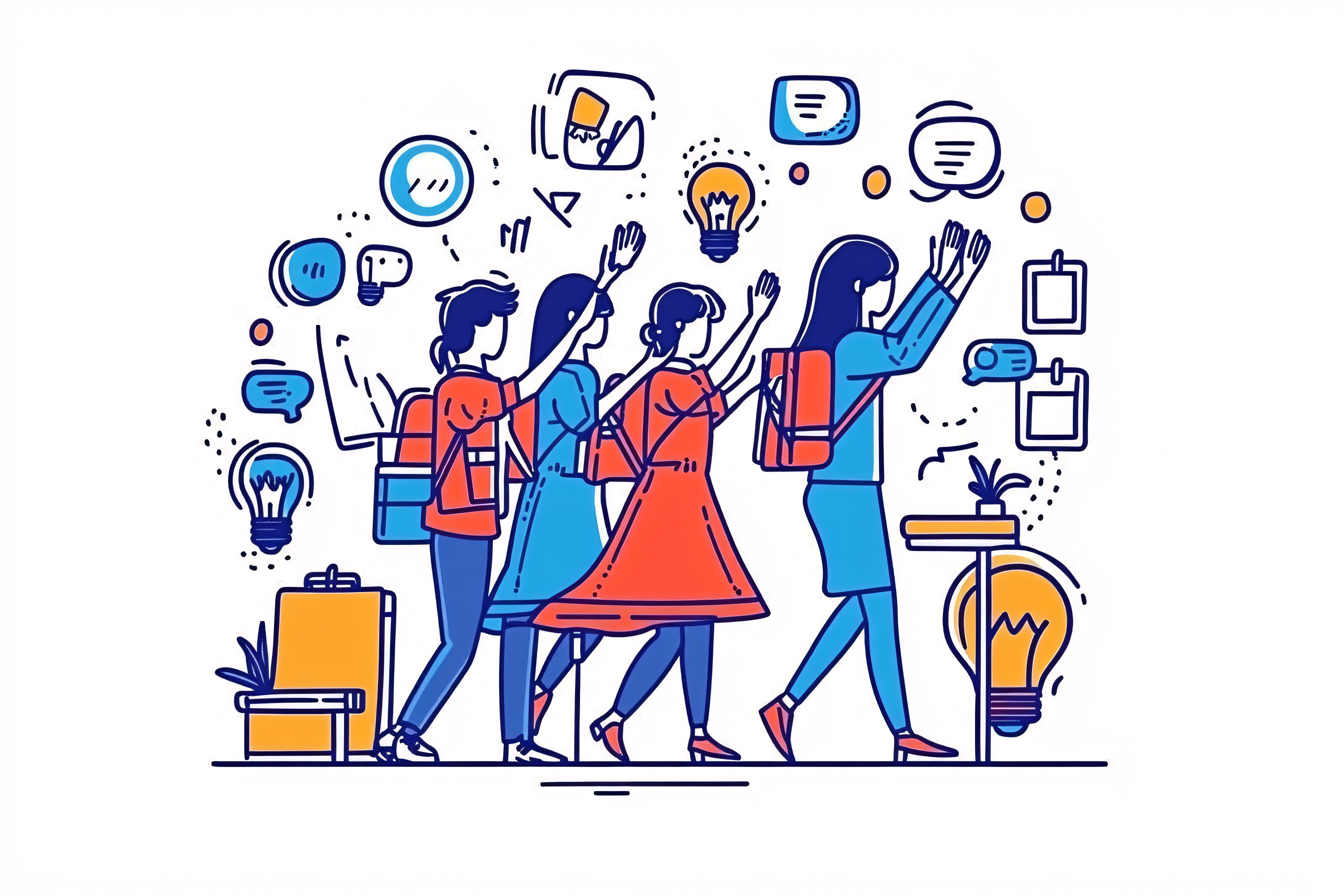Teamwork and Idea Generation