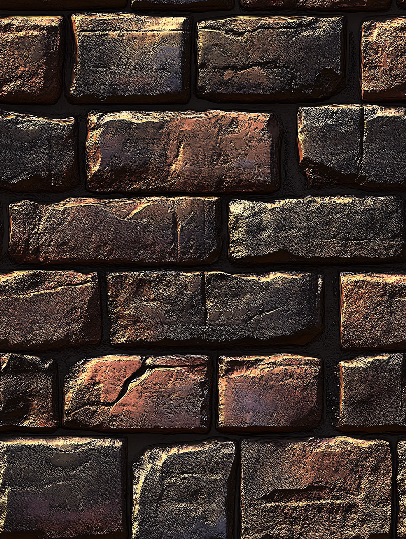 Textured Brick Wall