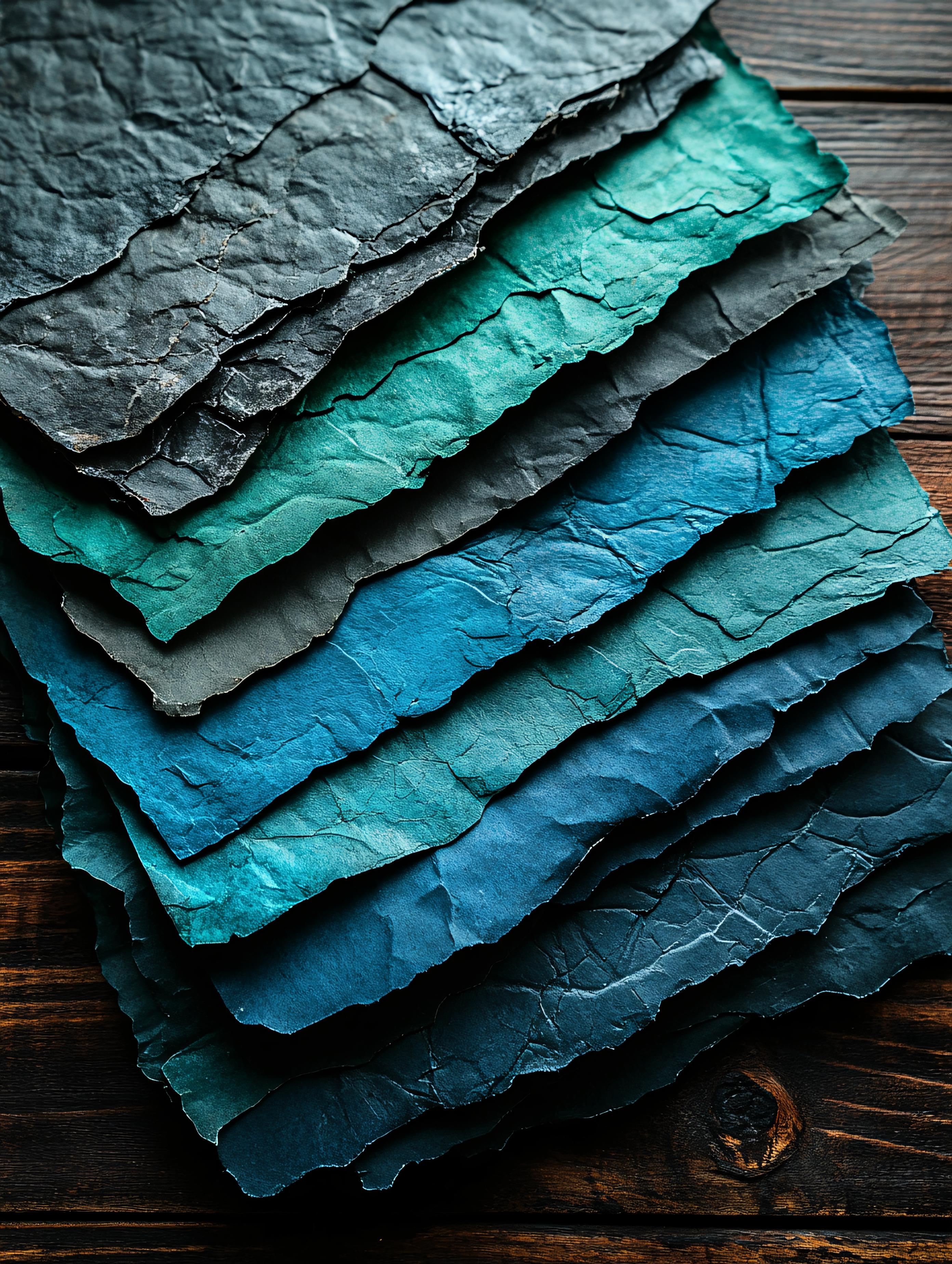 Textured Paper Stack