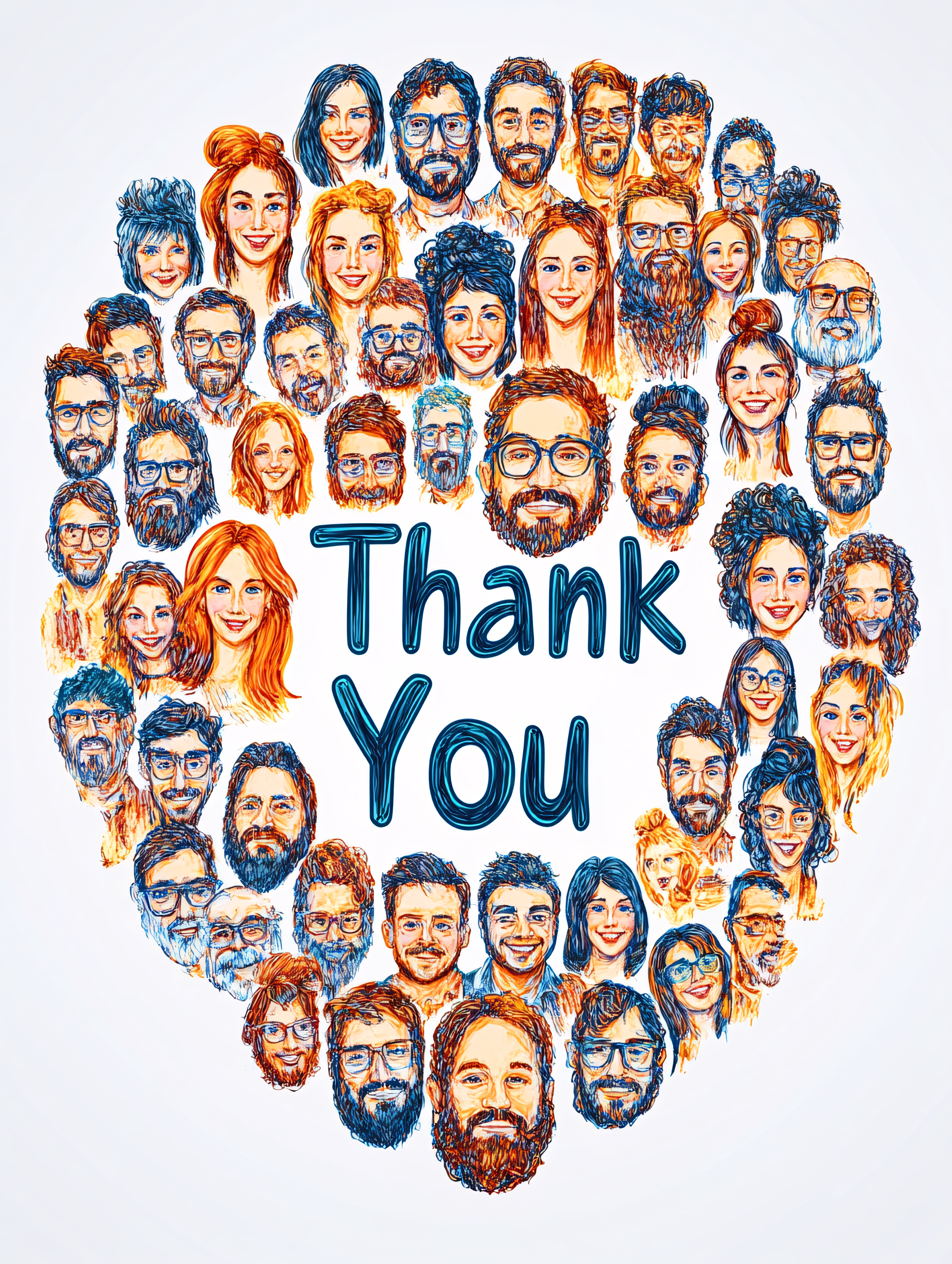 Thank You Group Portrait