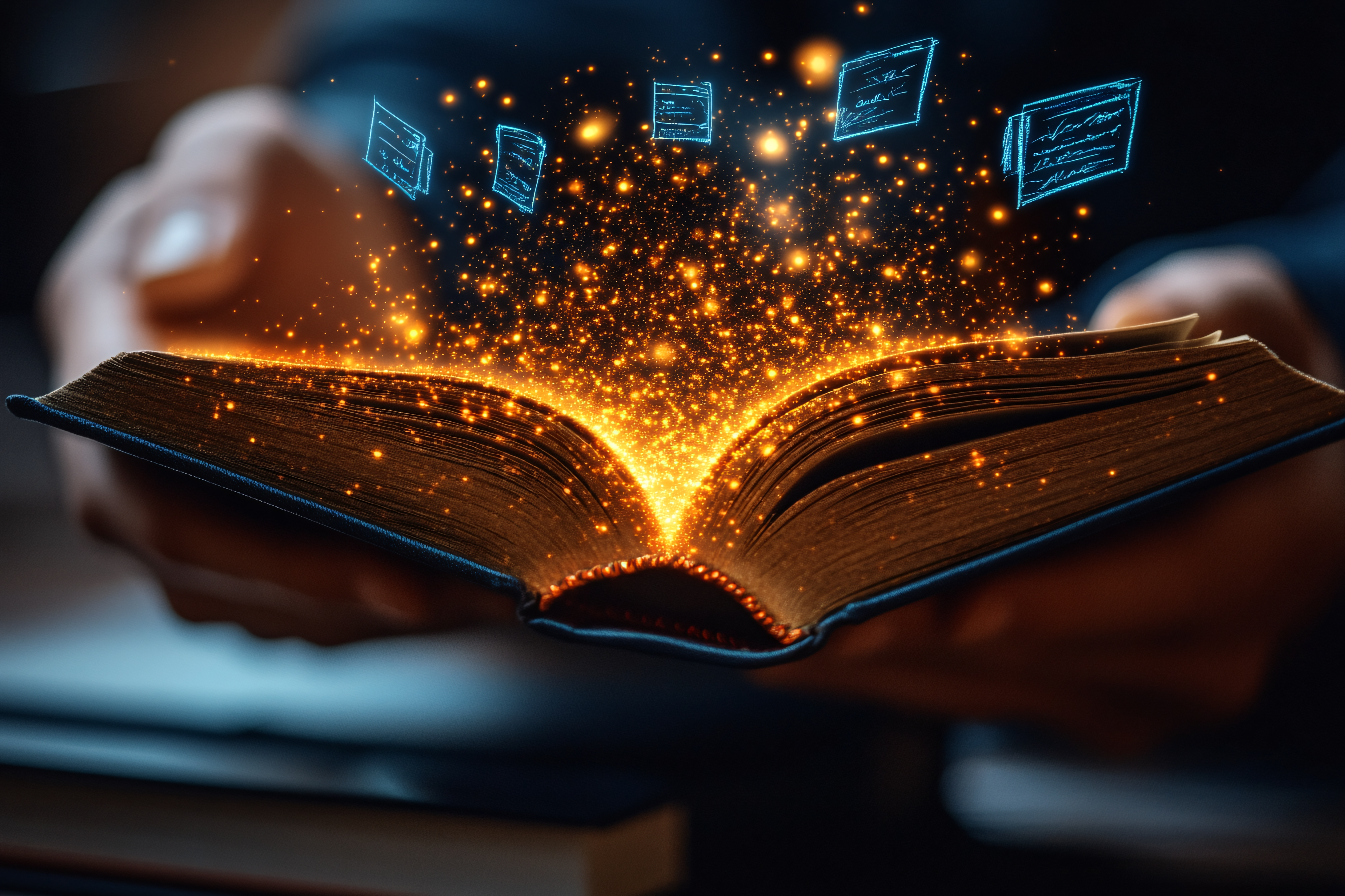 The Glowing Book of Knowledge