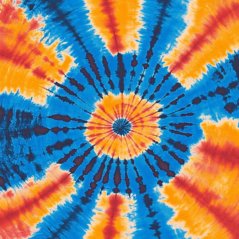 Tie Dye Spiral