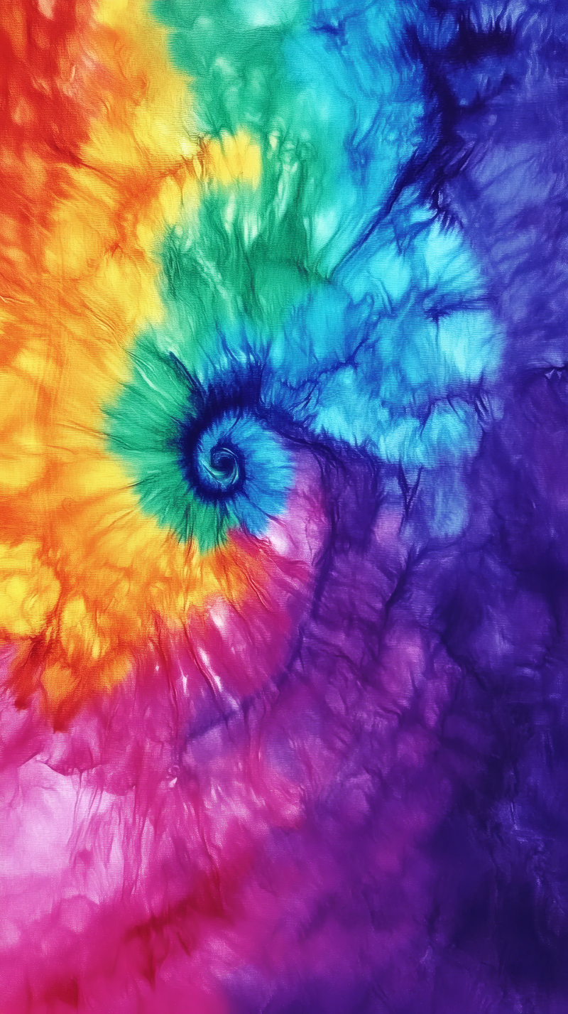Tie Dye Spiral
