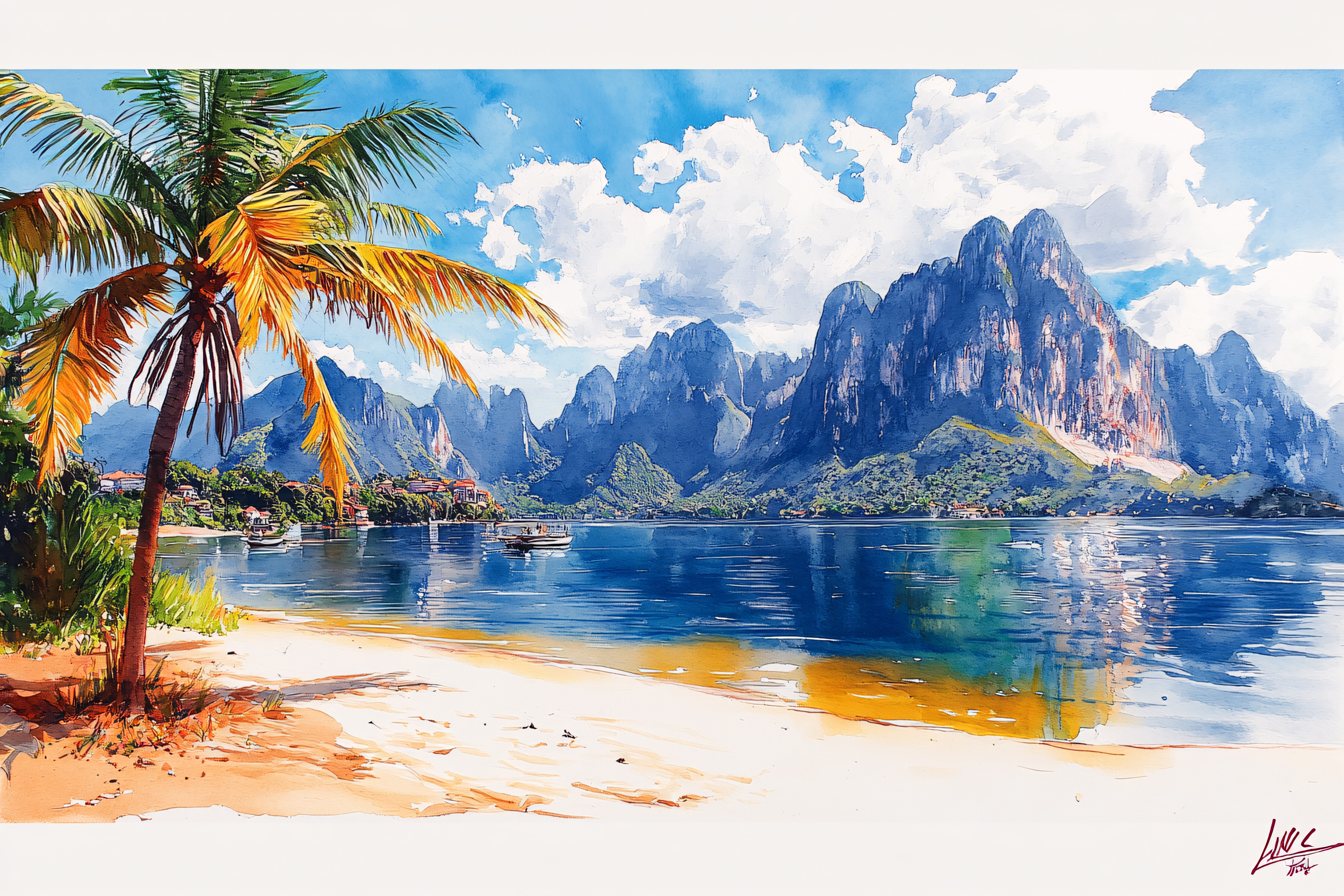 Tropical Beach Paradise