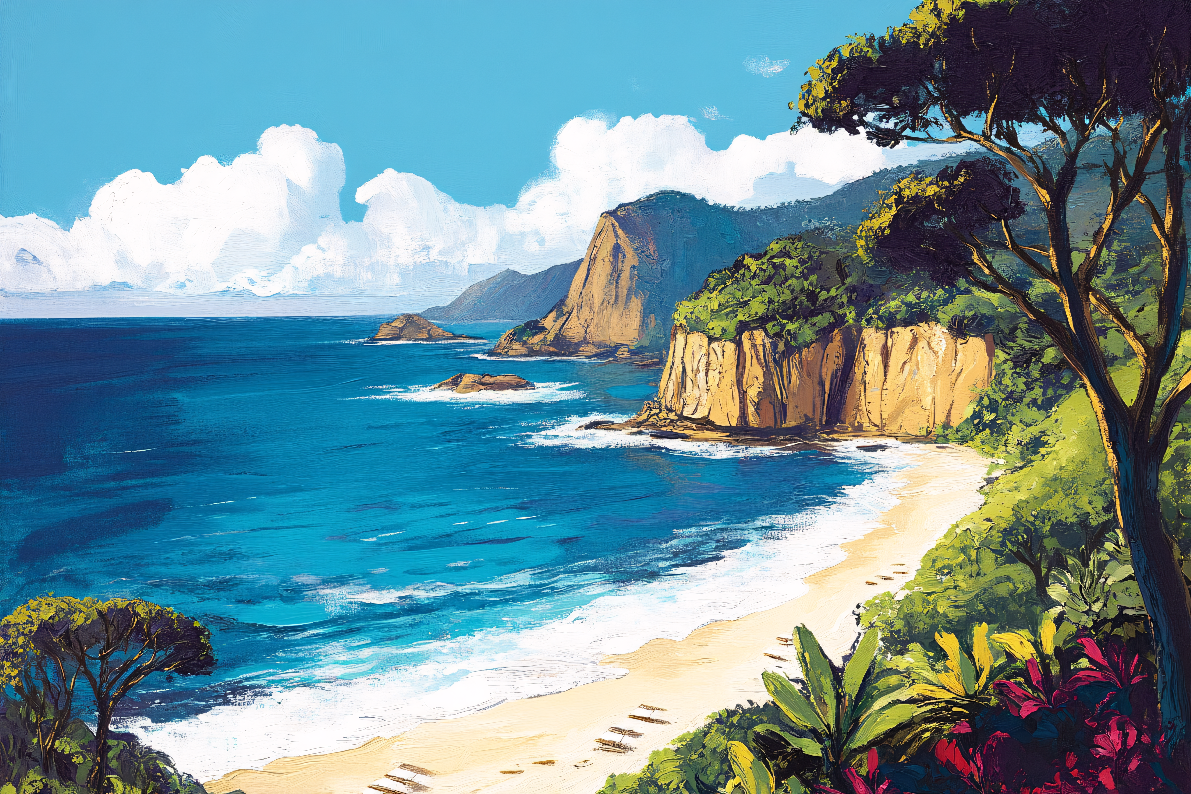 Tropical Beach Paradise