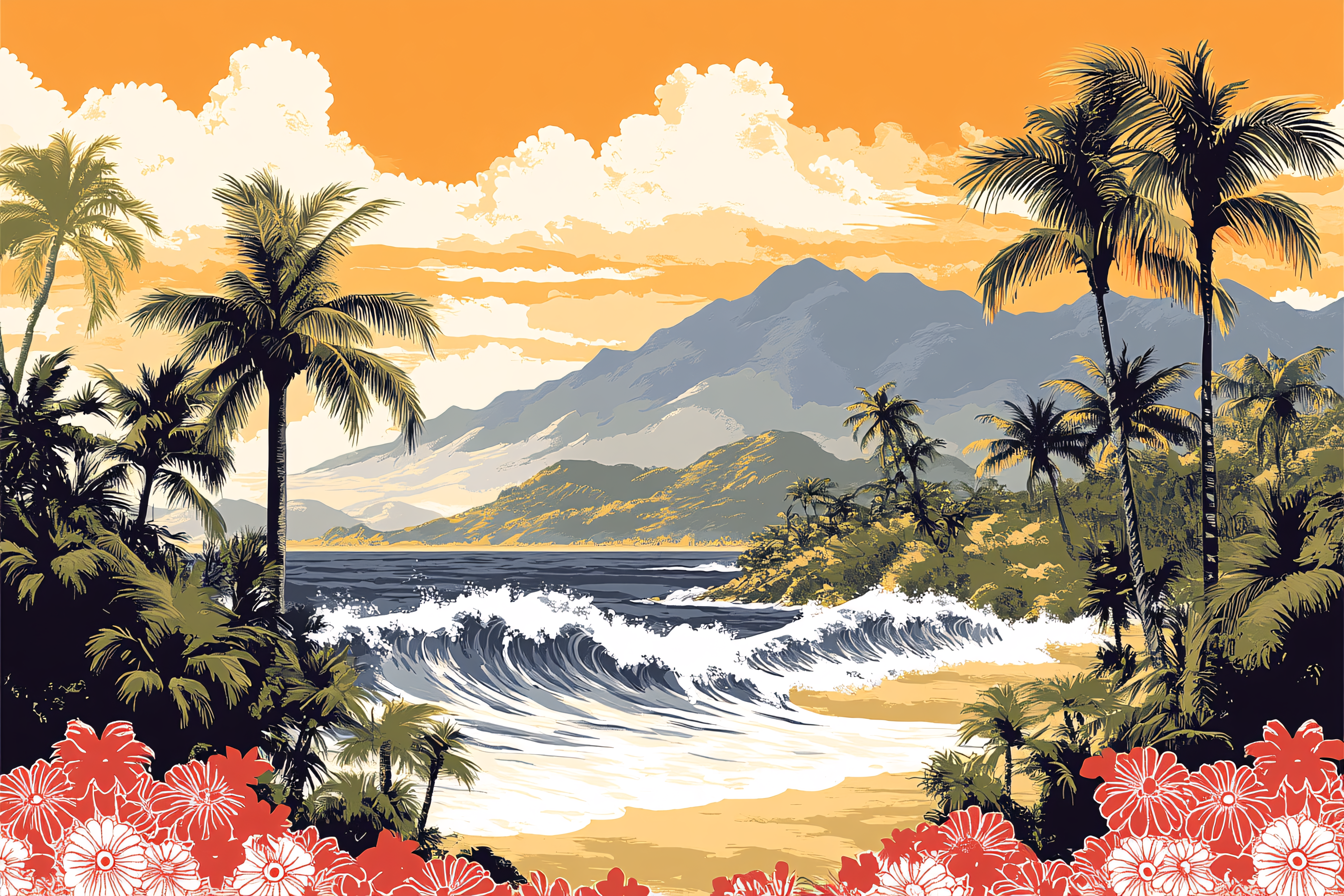 Tropical Beach Paradise