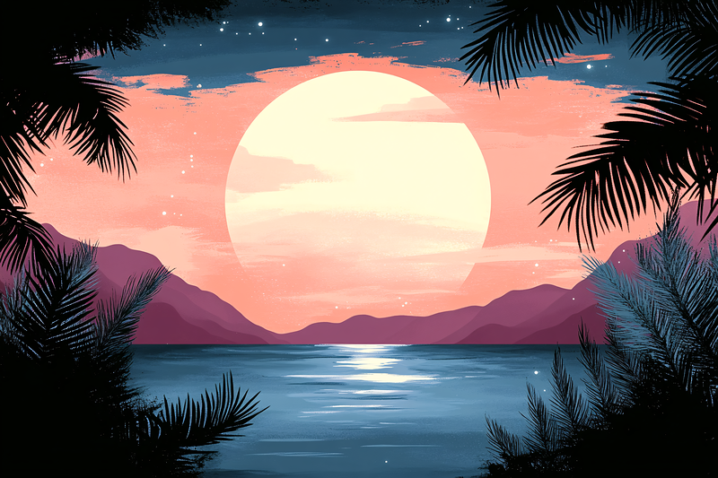 Tropical Evening Seascape