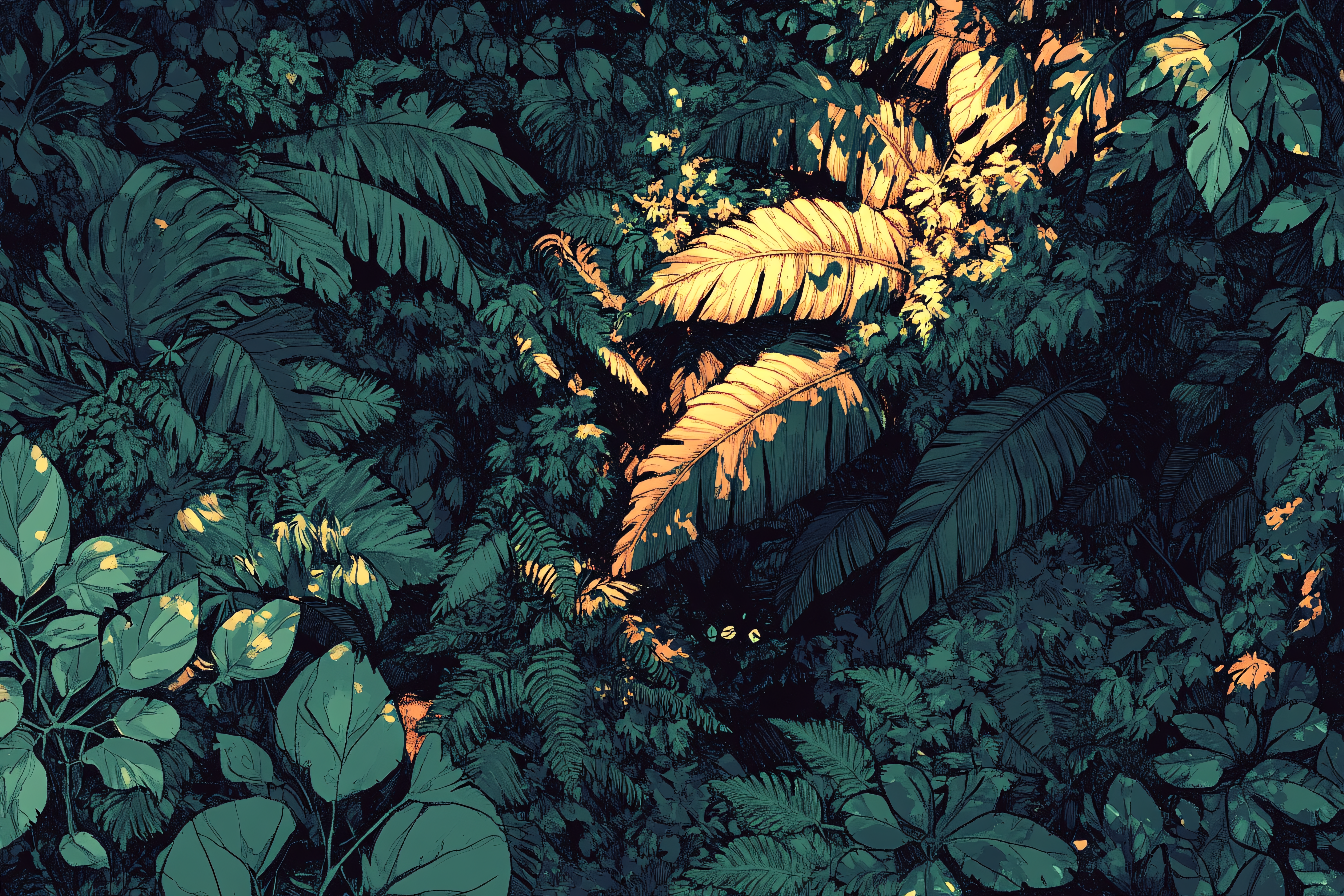 Tropical Jungle Canopy