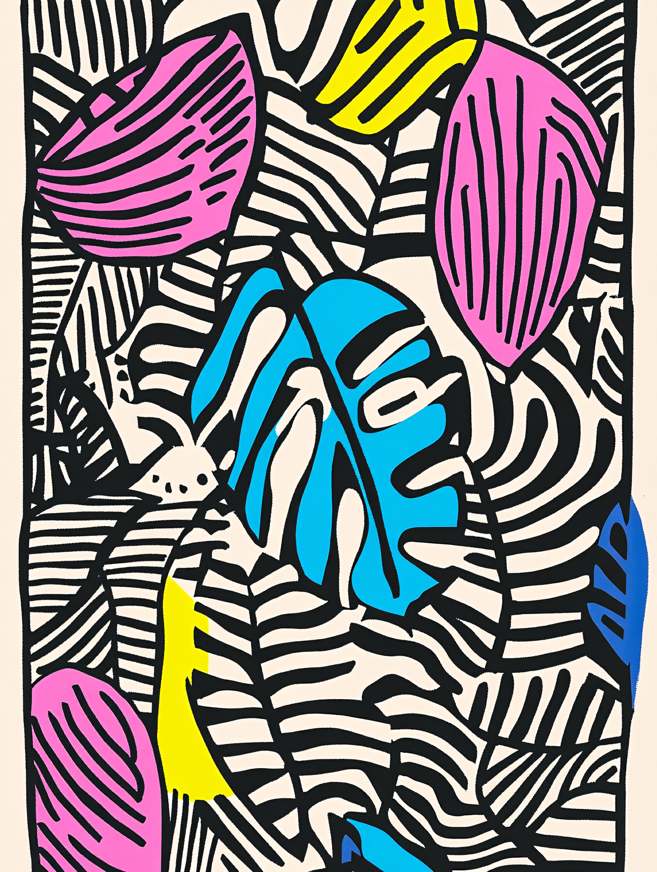 Tropical Leaf Abstract
