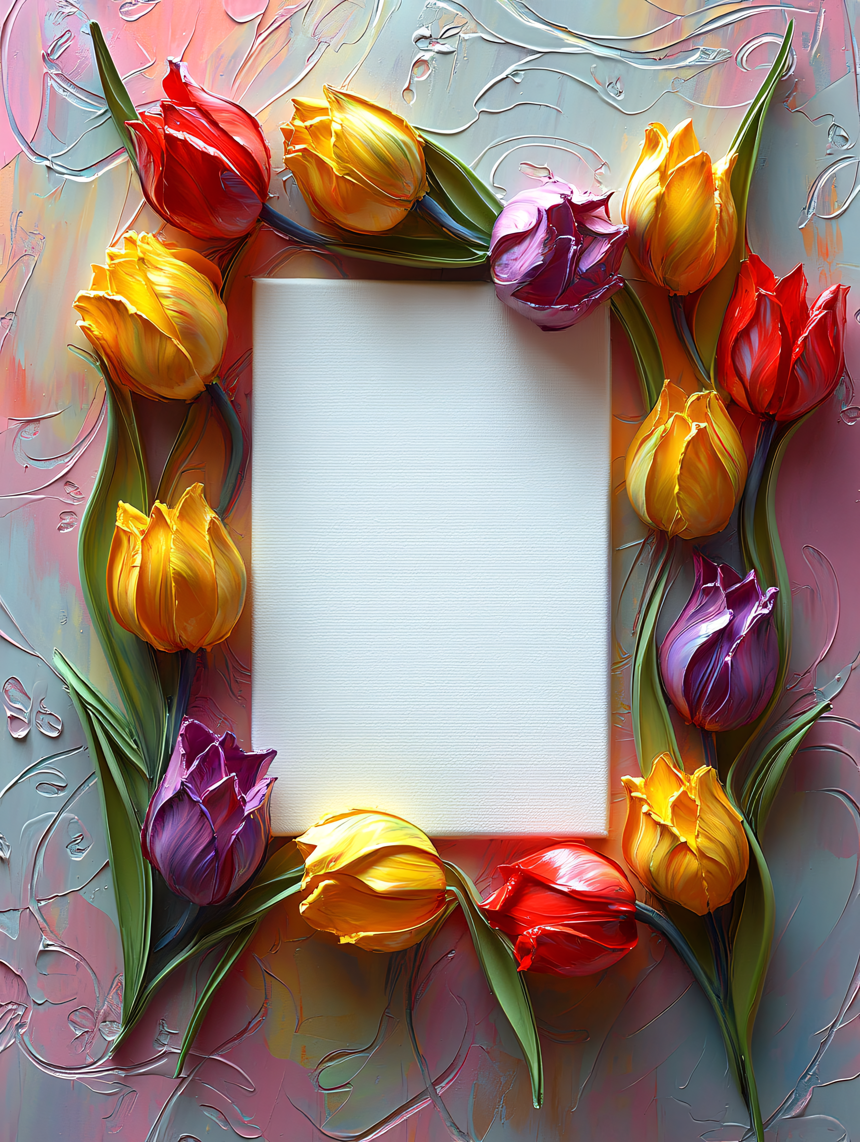 Tulips Frame