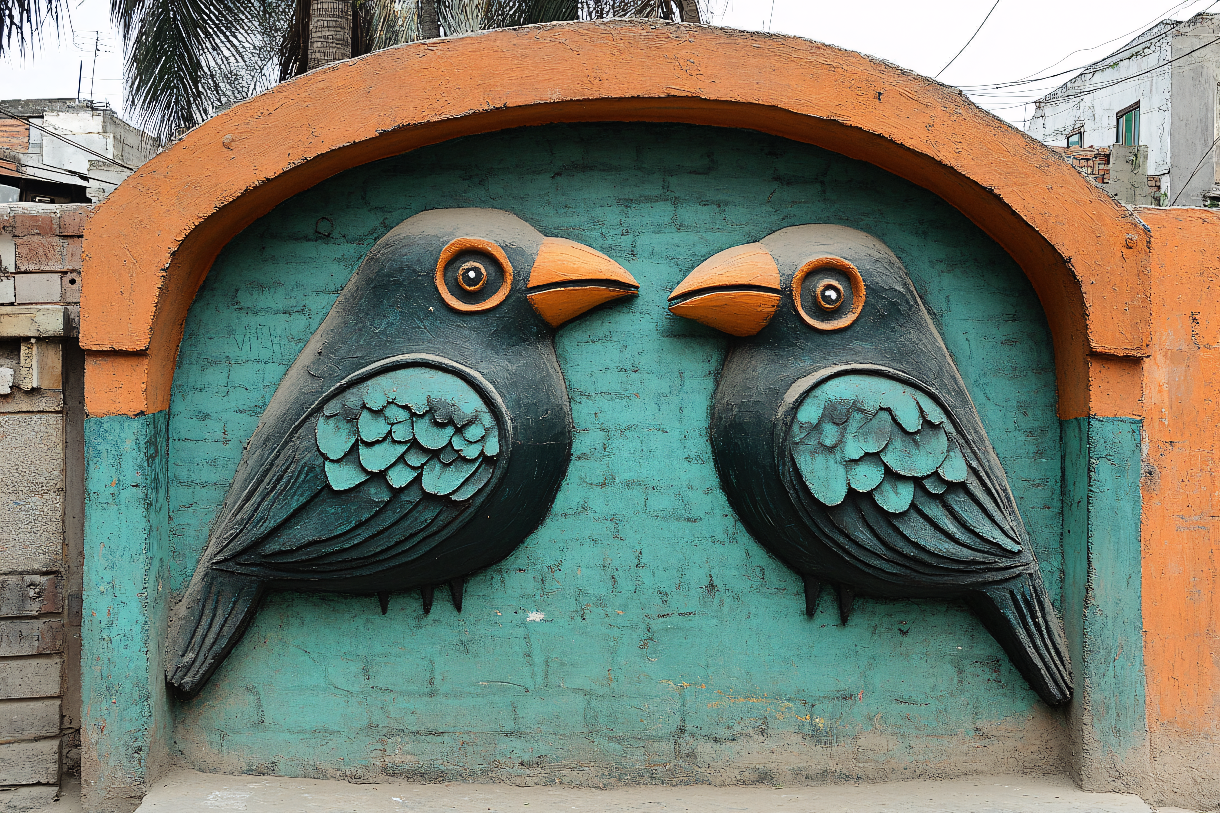 Two Birds Wall Art
