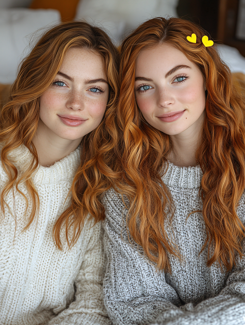 Two Young Redheads
