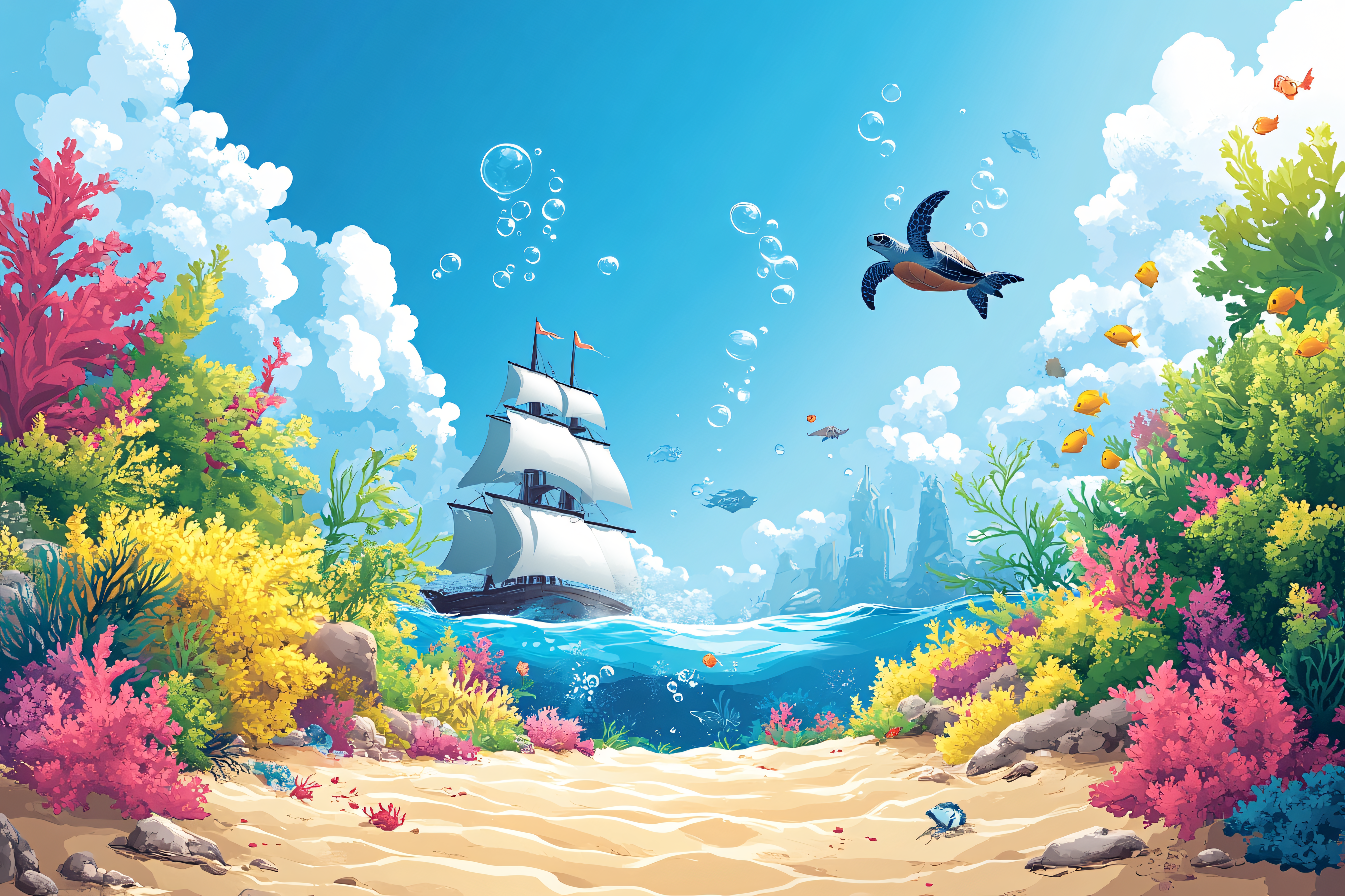 Underwater Ship Adventure