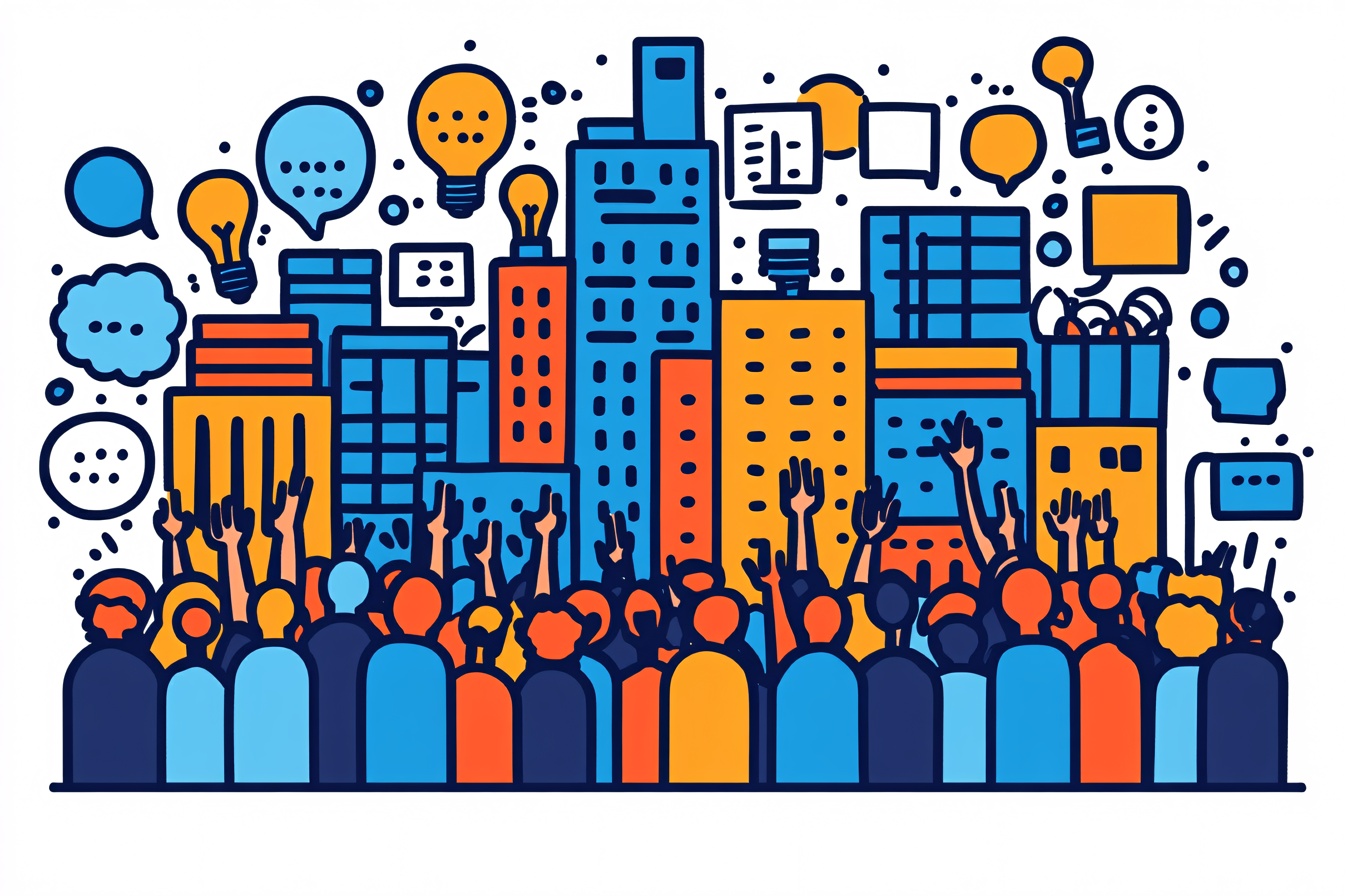 Urban Crowd with Ideas