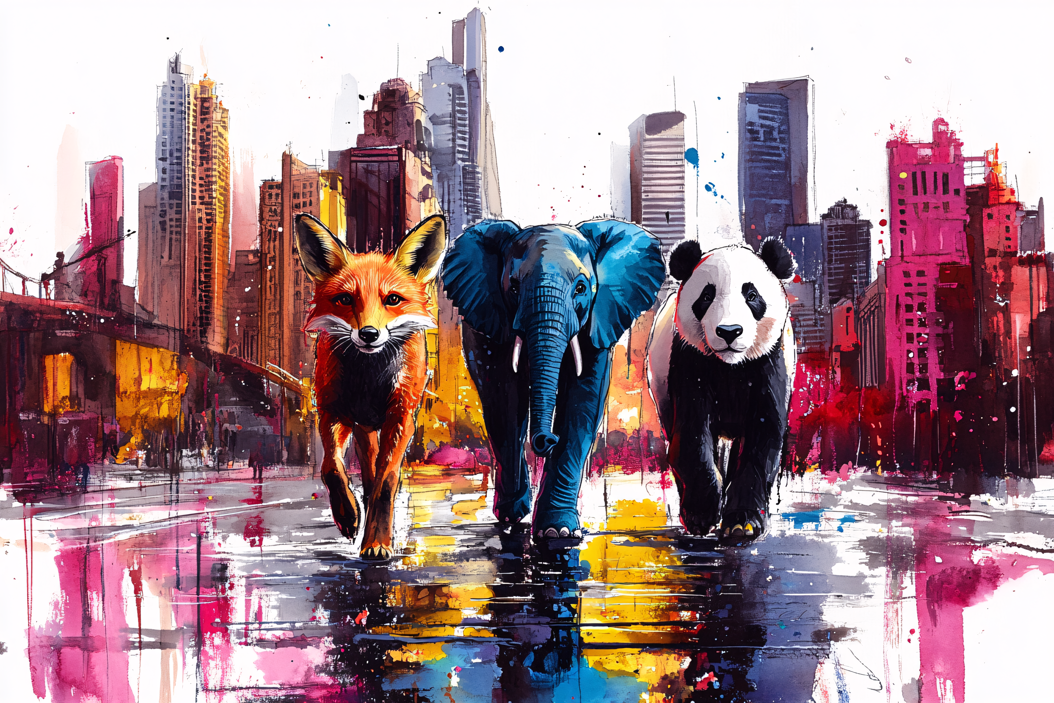 Urban Wildlife Trio