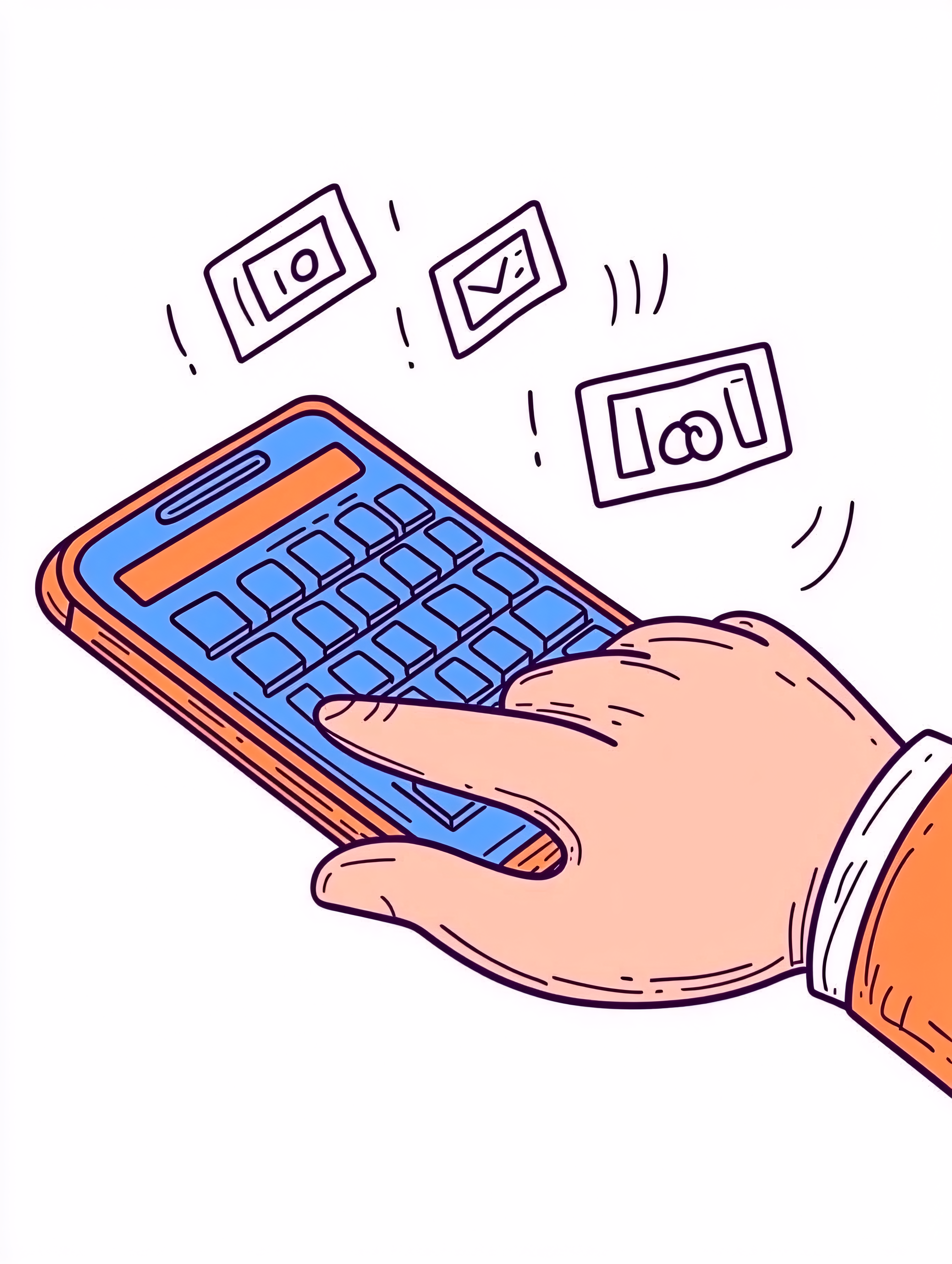 Using the Calculator on the Smart Phone