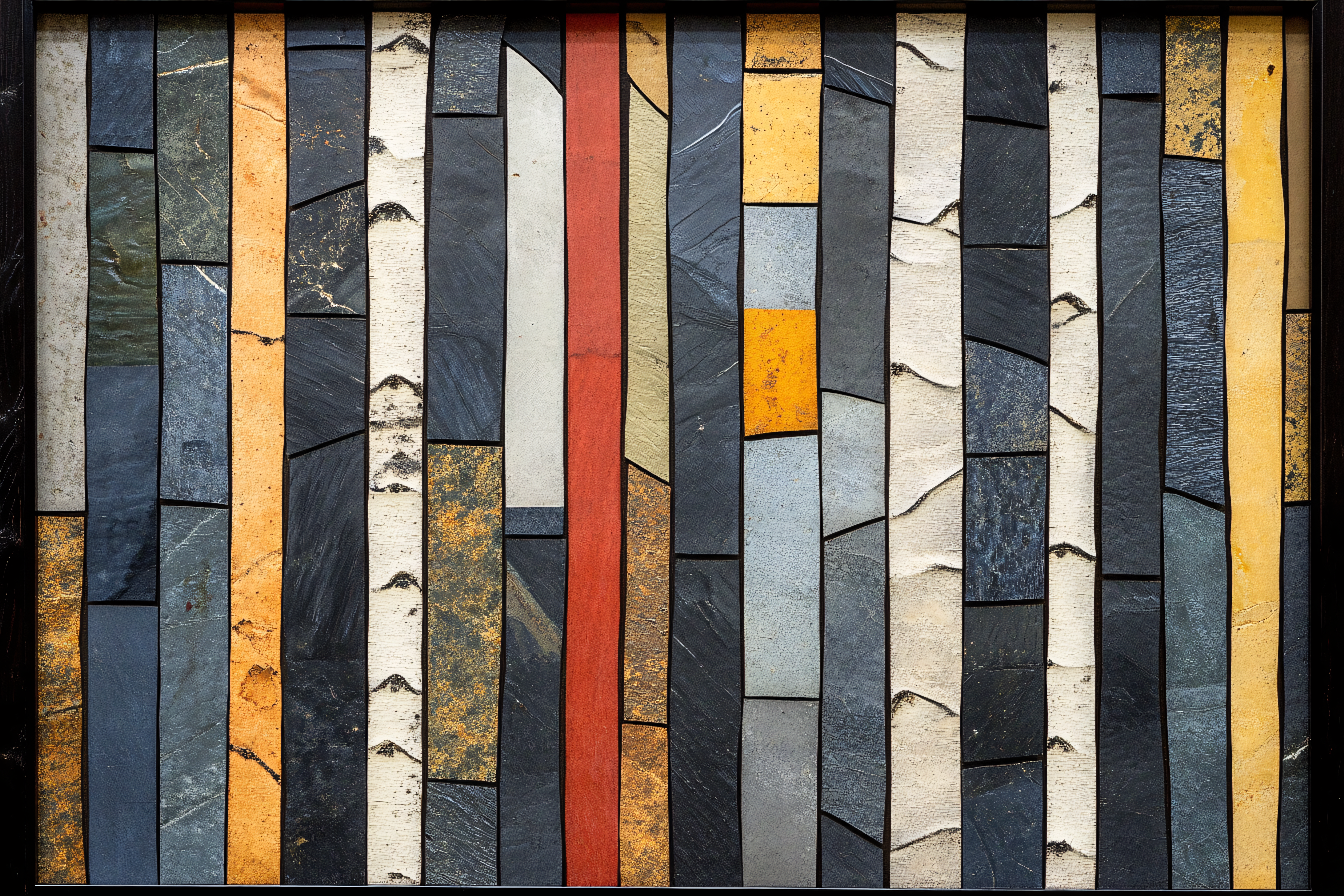Vertical Mosaic Pattern