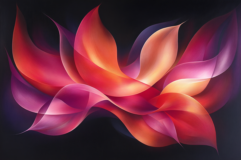 Vibrant Abstract Flow