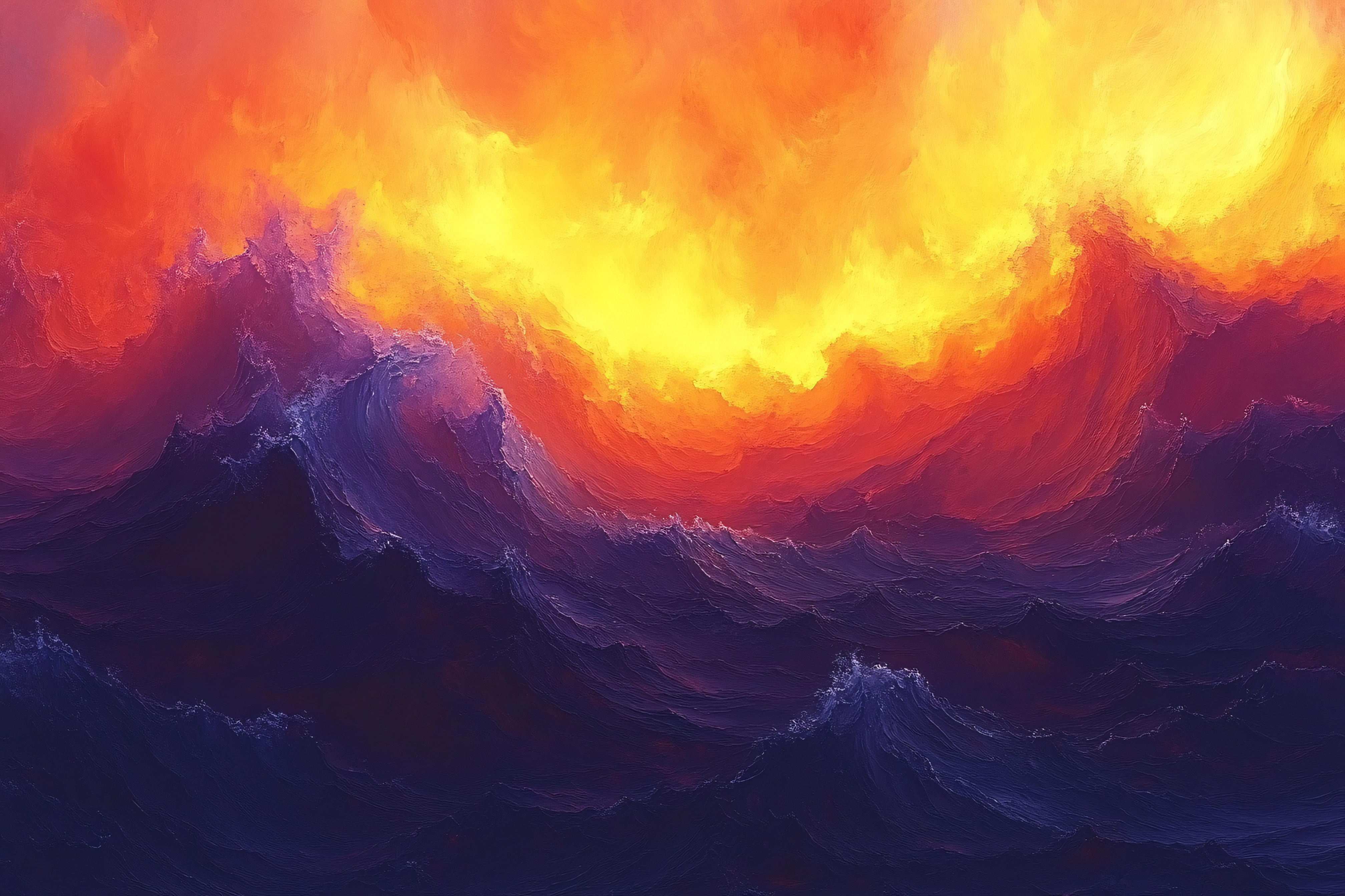 Vibrant Abstract Waves