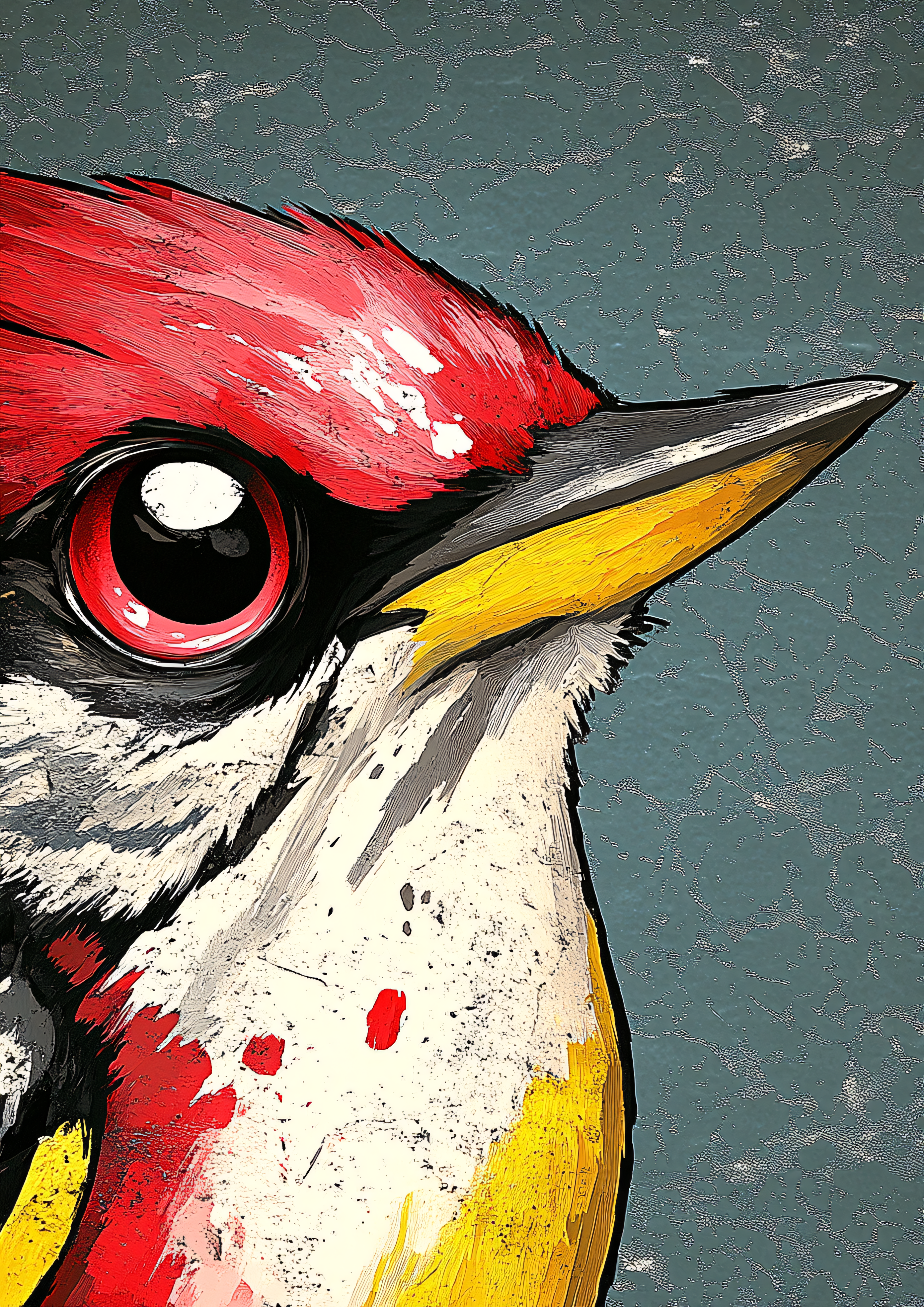 Vibrant Bird Portrait