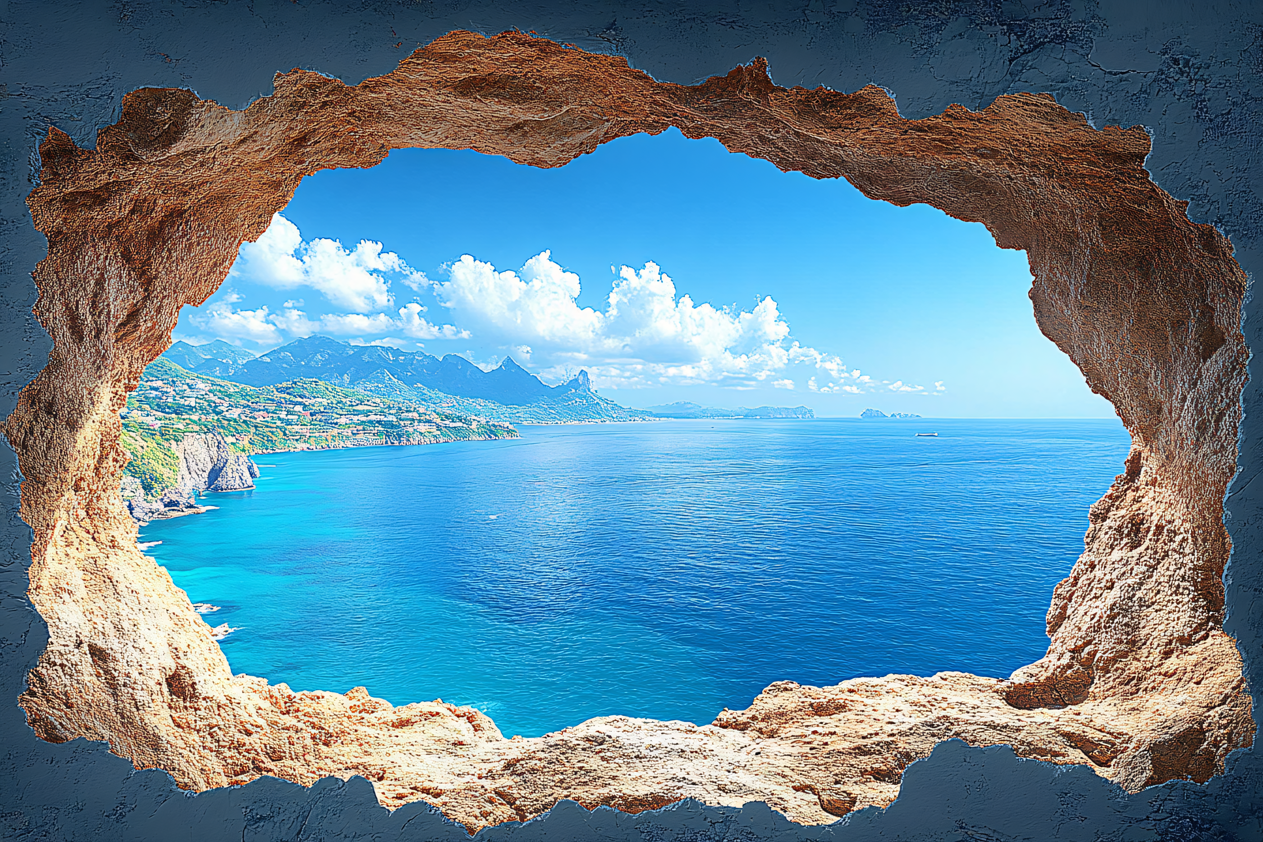View Through Cave