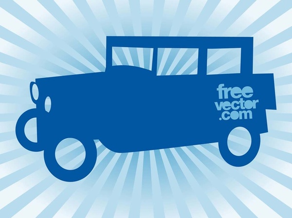 Vintage Car Free Vector