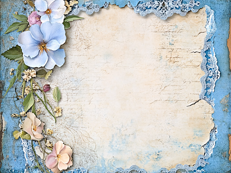 Vintage Floral Frame