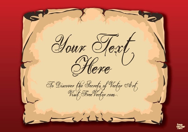 Vintage Paper Free Vector