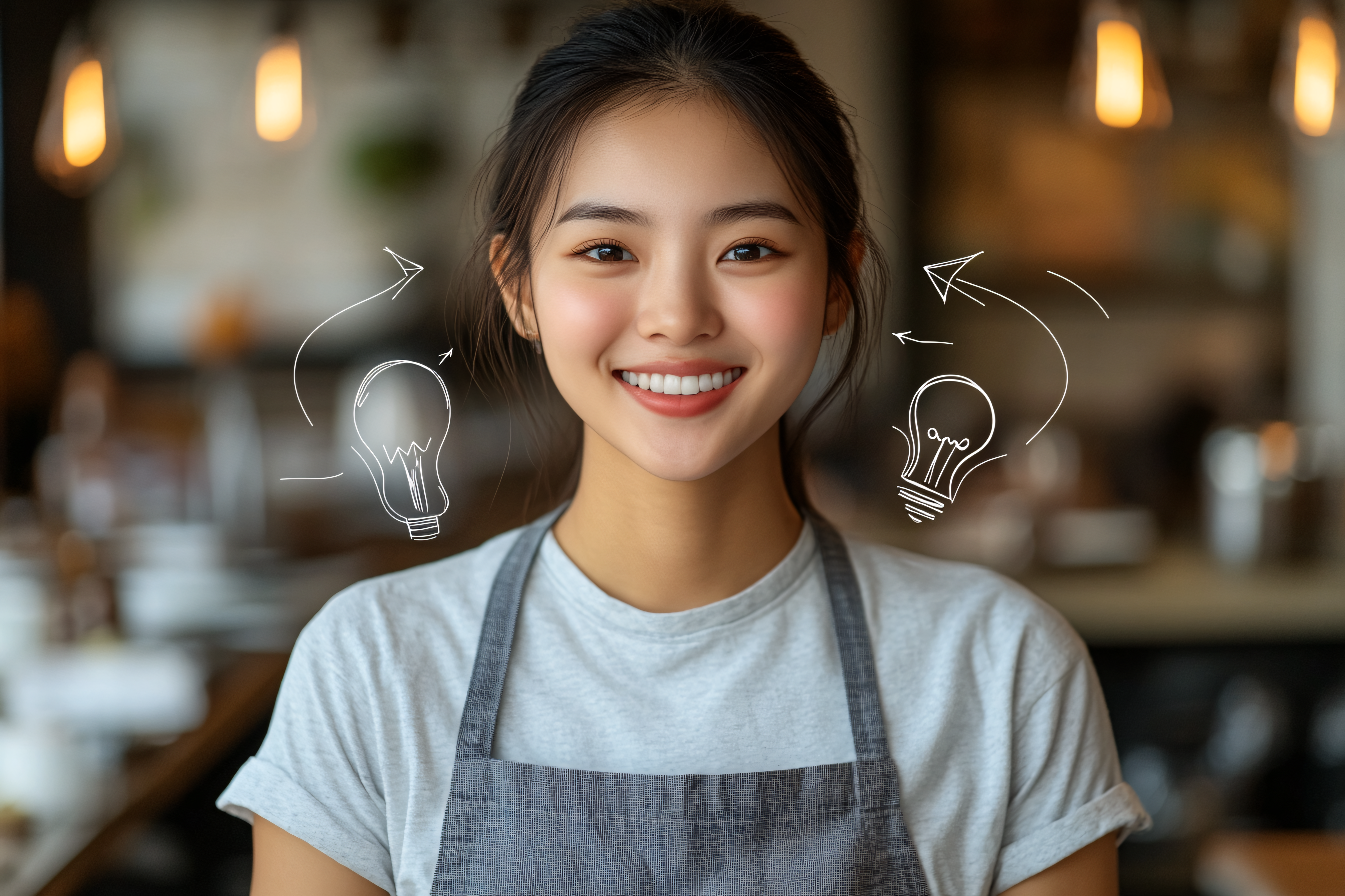 Waitress With Idea