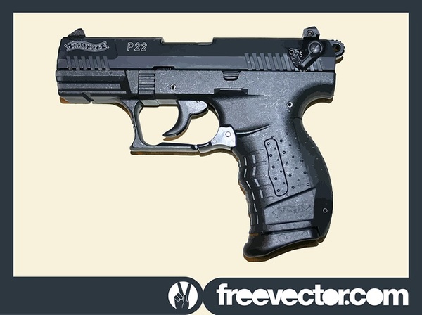 Walther P22 Gun Free Vector