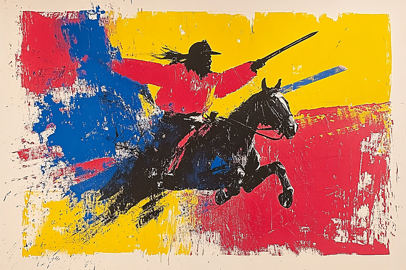 Warrior On Horseback
