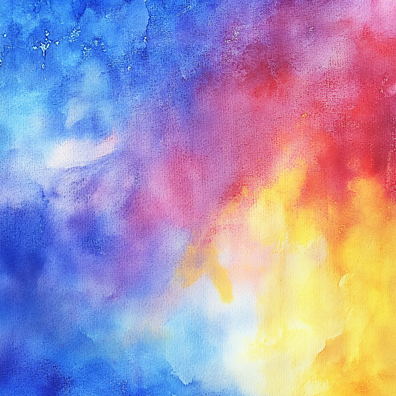 Watercolor Abstract Blend