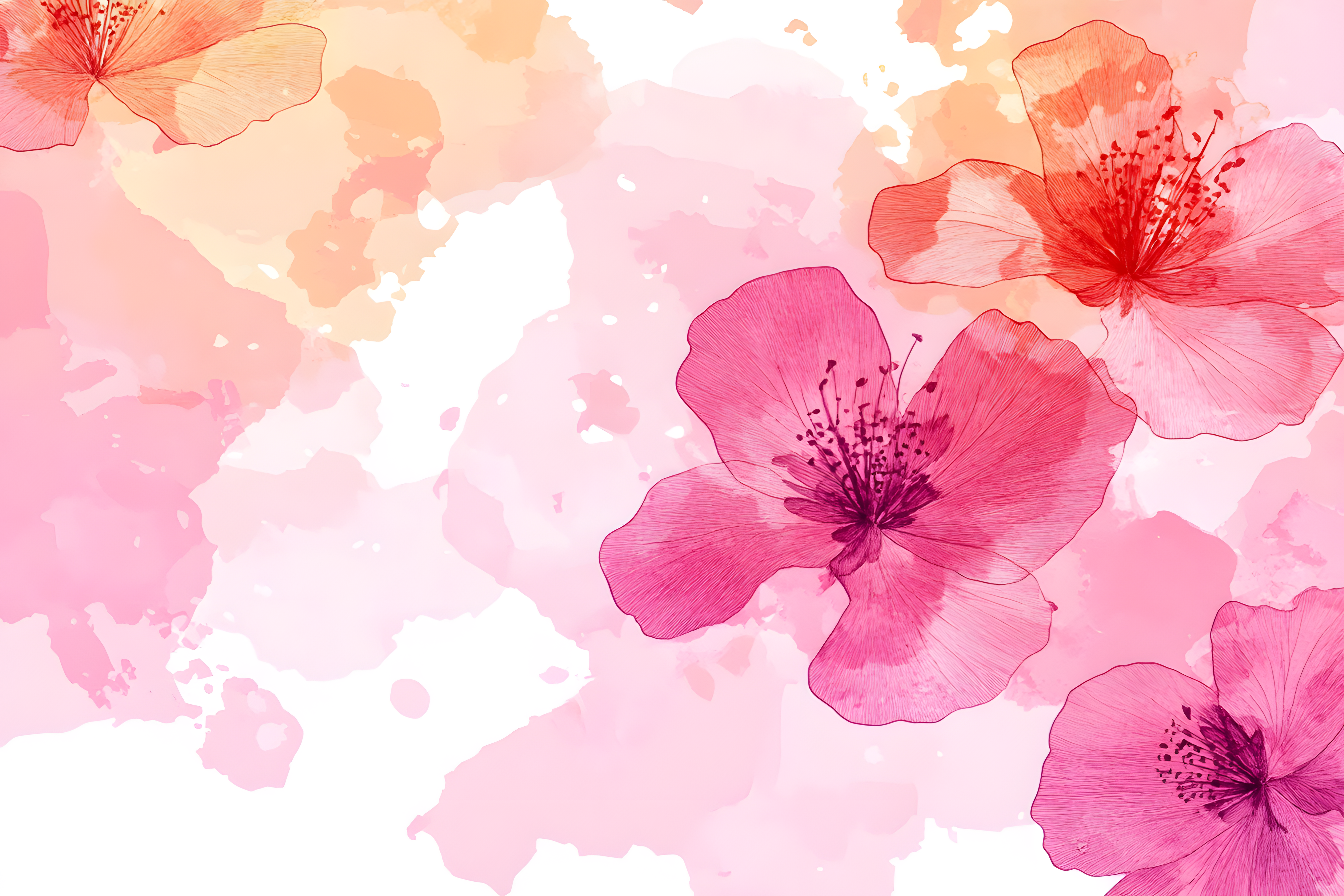 Watercolor Floral Illustration