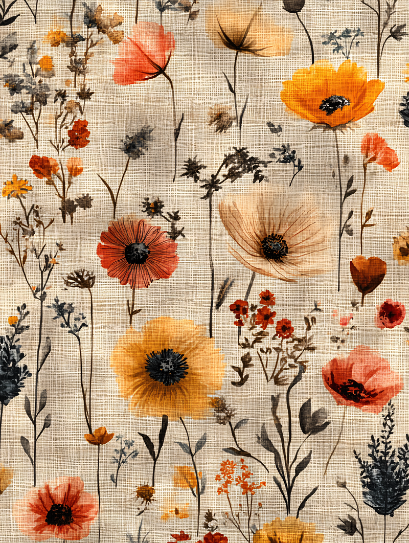 Watercolor Floral Pattern