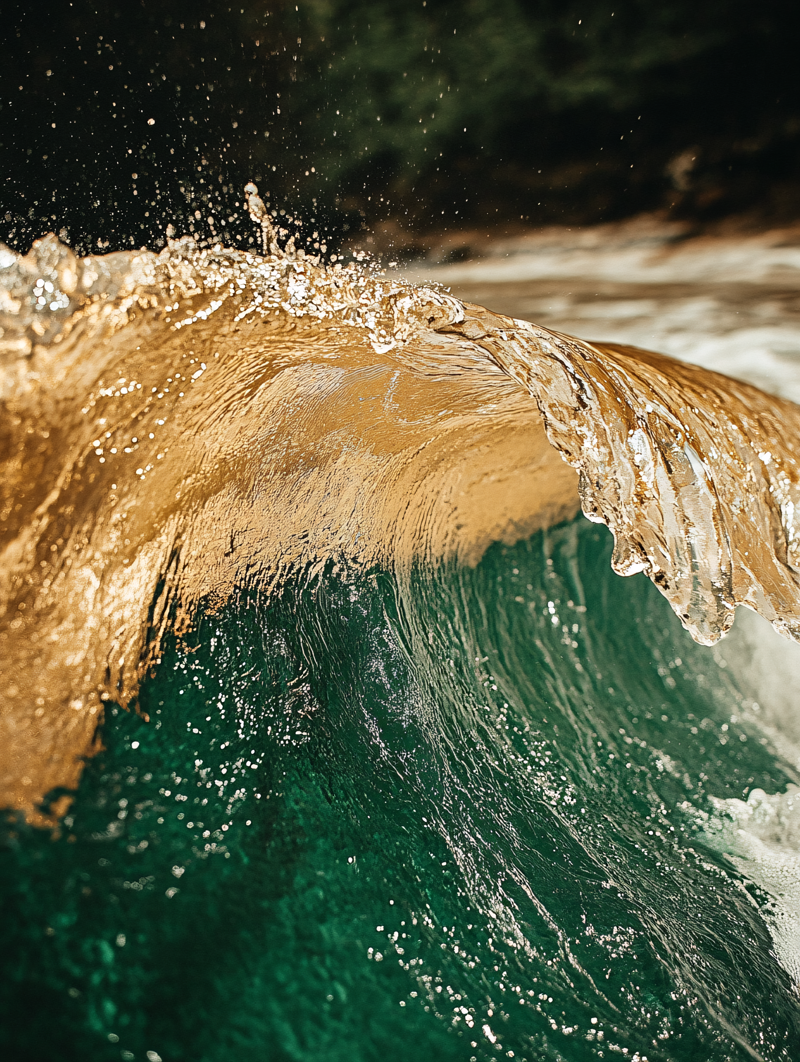 Wave Crashing