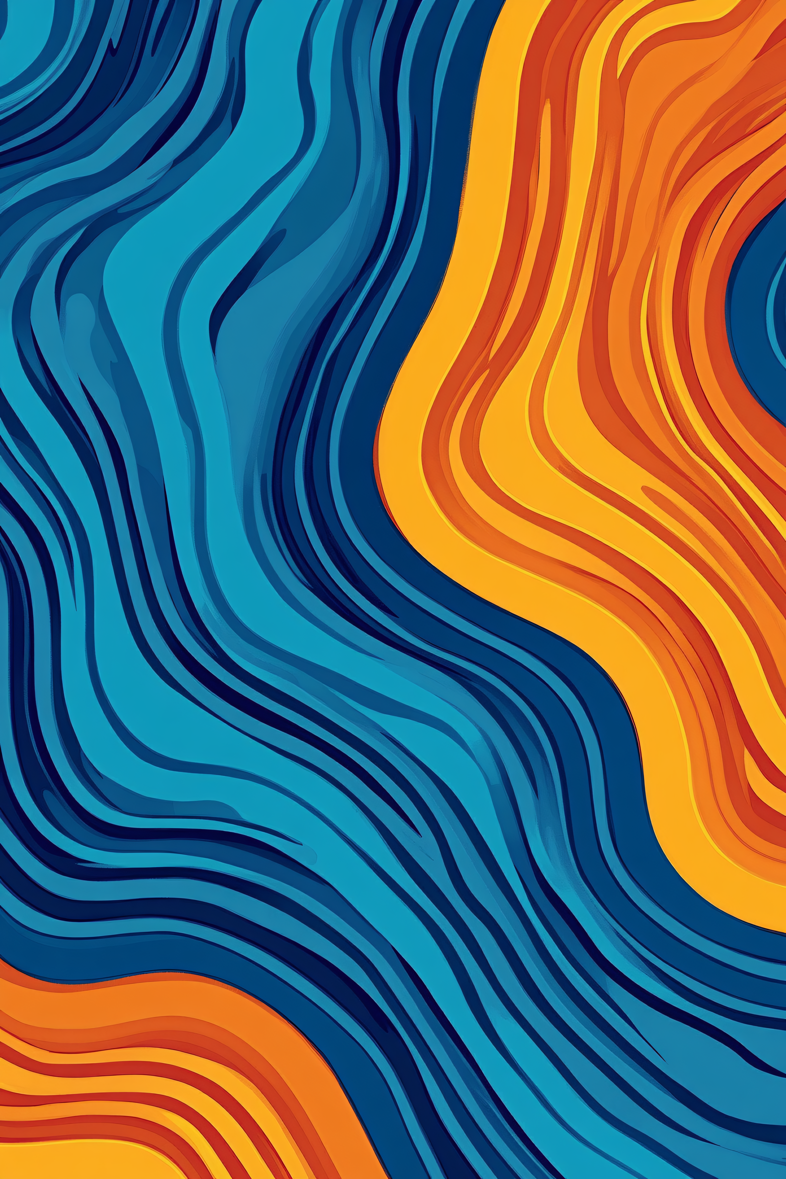 Wavy Abstract Lines