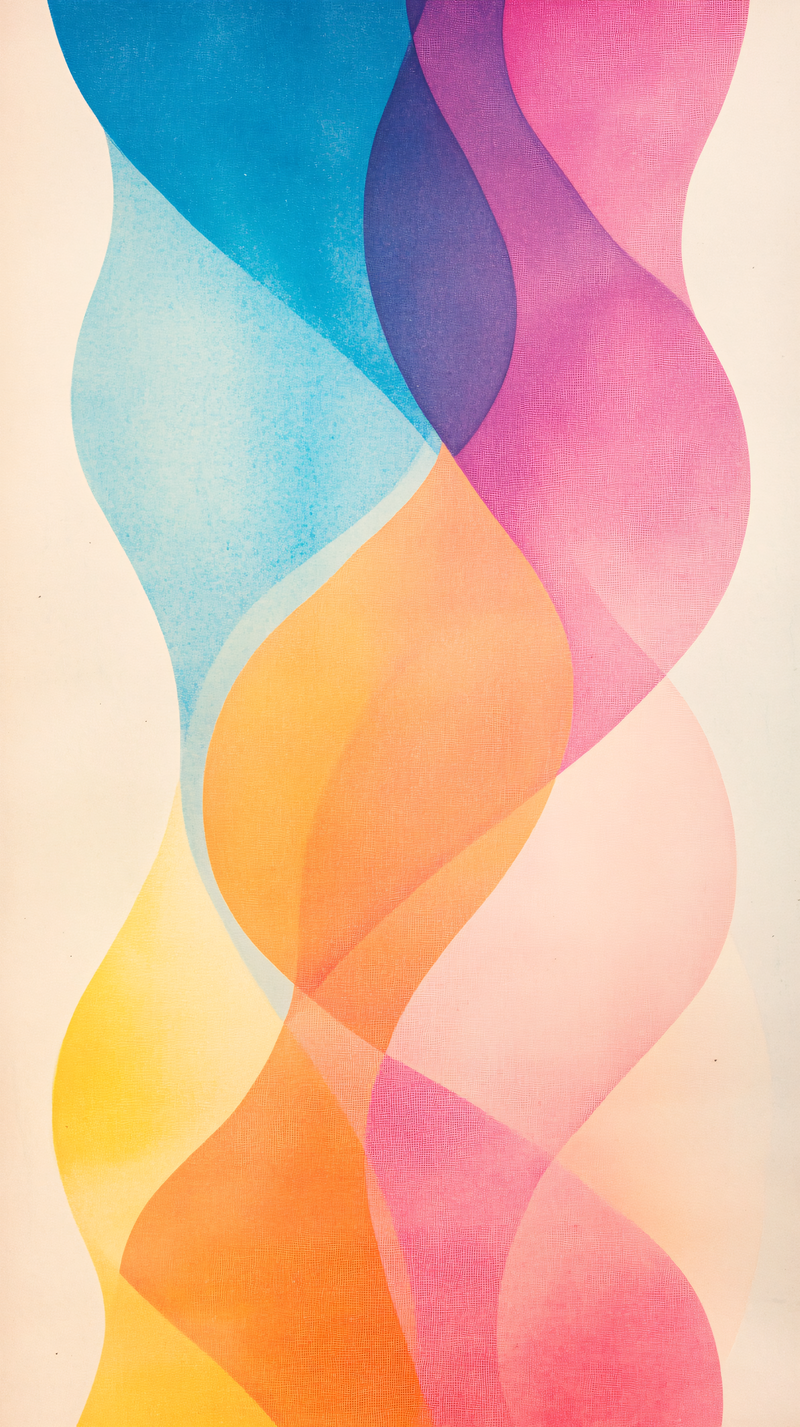 Wavy Color Overlap