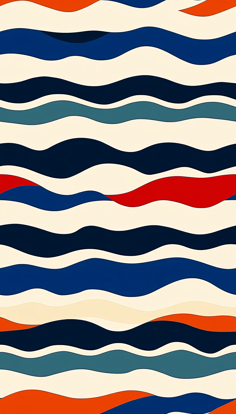 Wavy Stripes Pattern