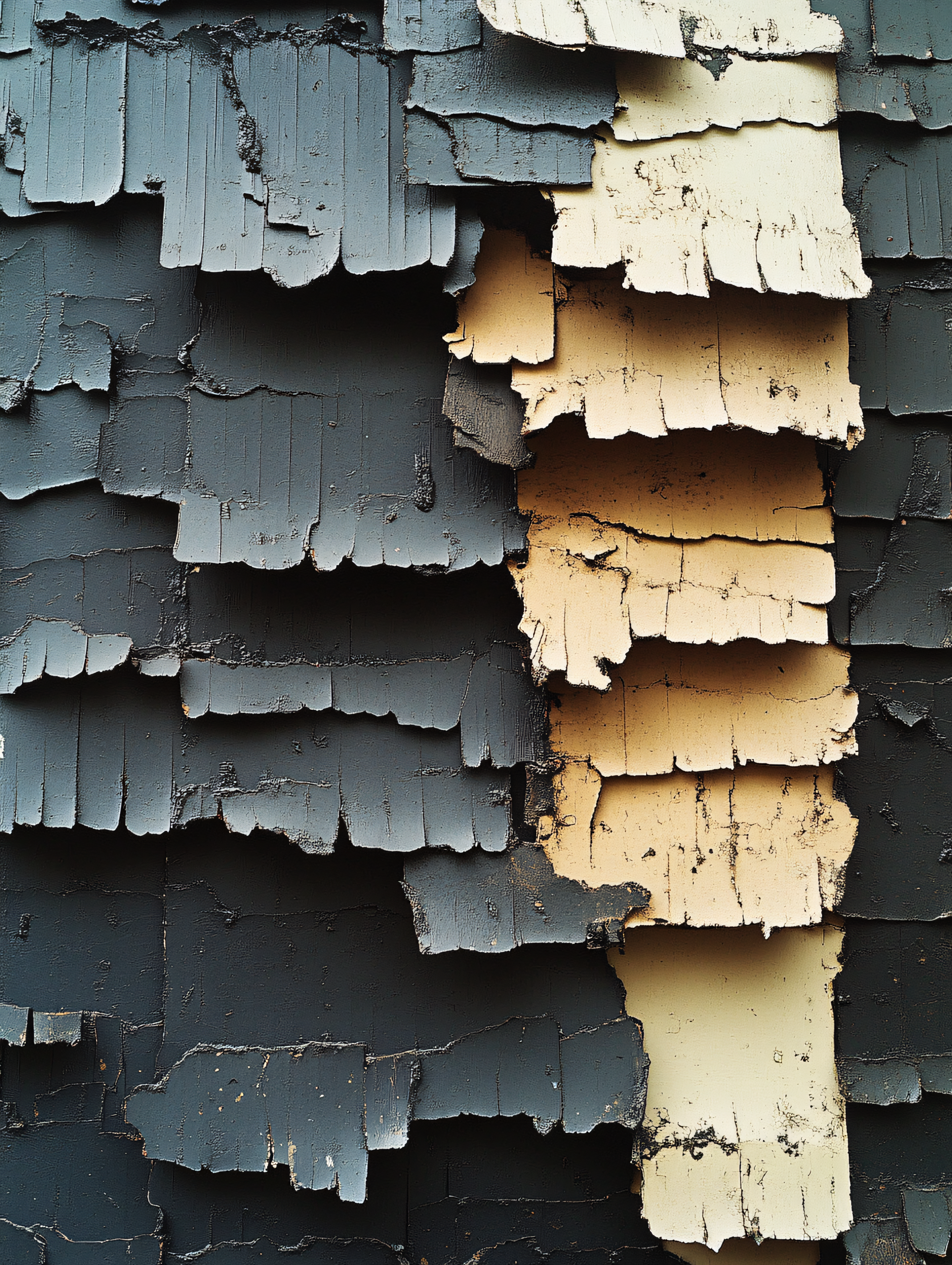 Weathered Shingles Wall