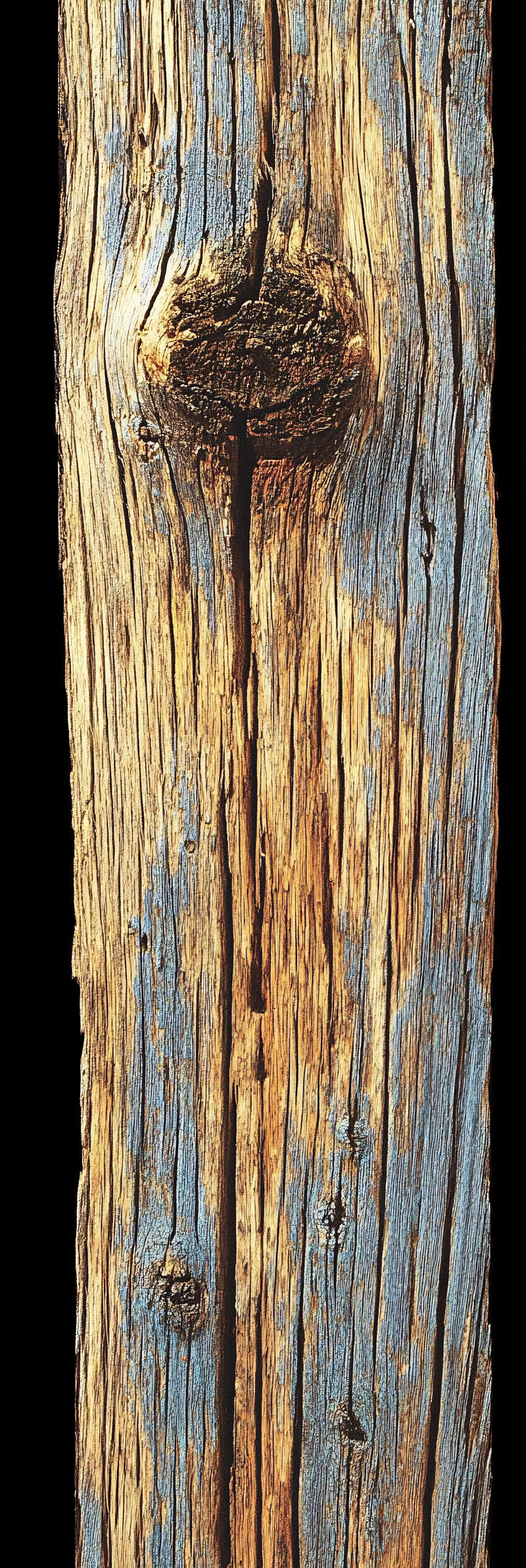 Weathered Wooden Plank